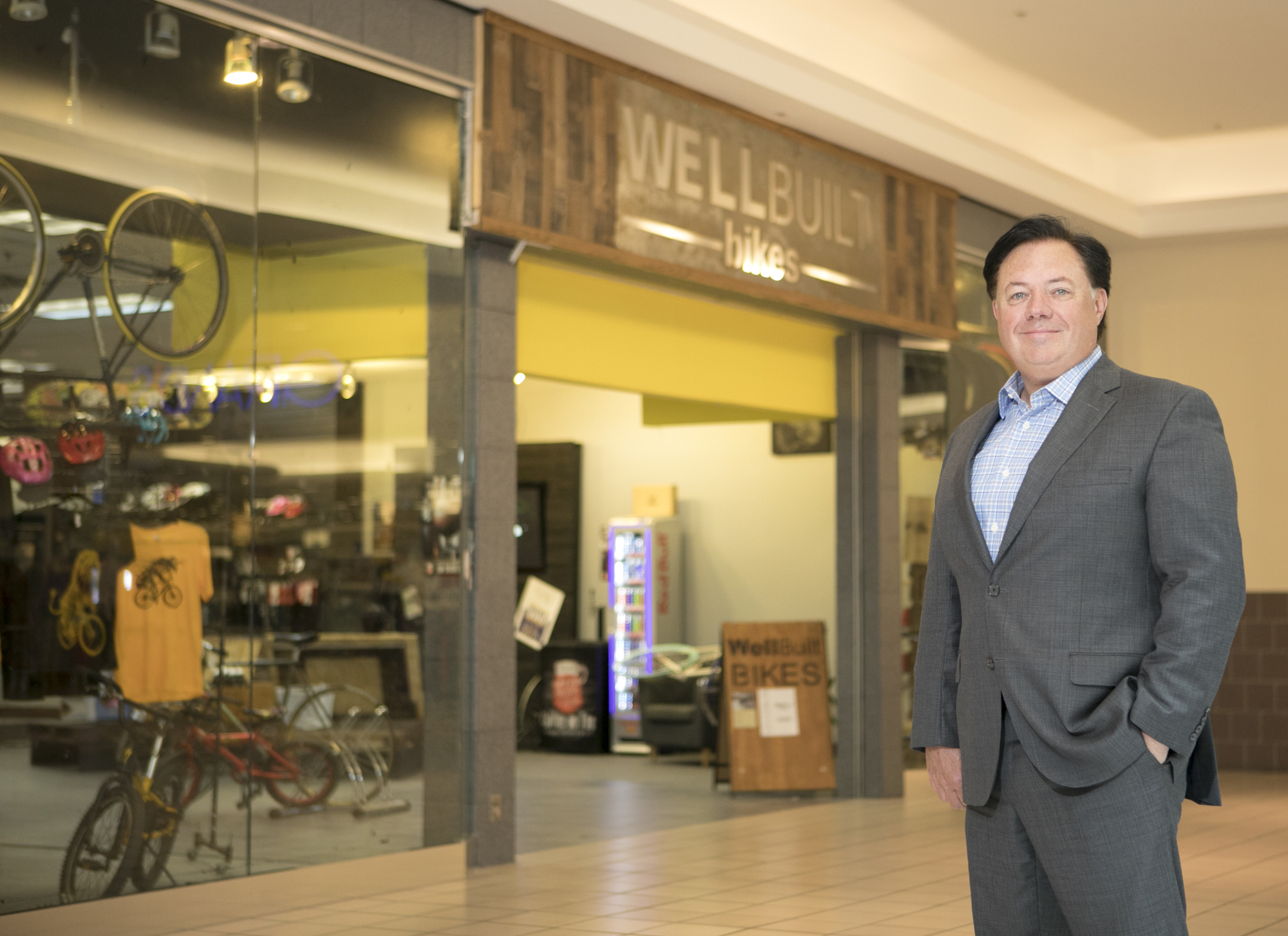 File. Chris Bowen has been behind the transformation of the University Mall to Rithm At Uptown since 2918.