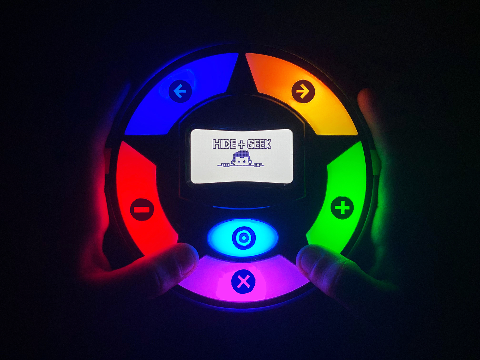 Courtesy. Punta Gorda-based Pressure Games has been working for two years on a new toy called Countdown, an active hide-and-seek game. It will launch April 6.