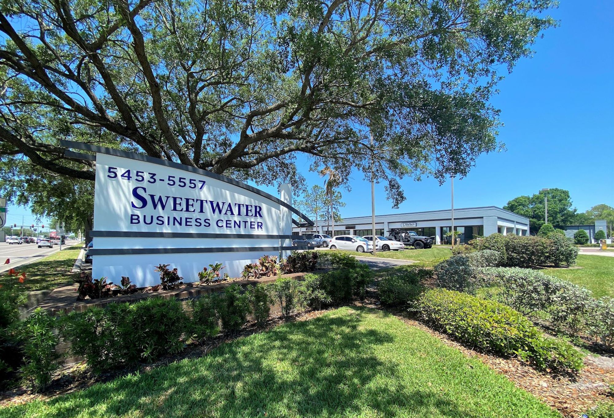 COURTESY PHOTO — In the wake of its March 2020 purchase of a Tampa office and flex park, Denholtz Properties invested $1 million to add value.