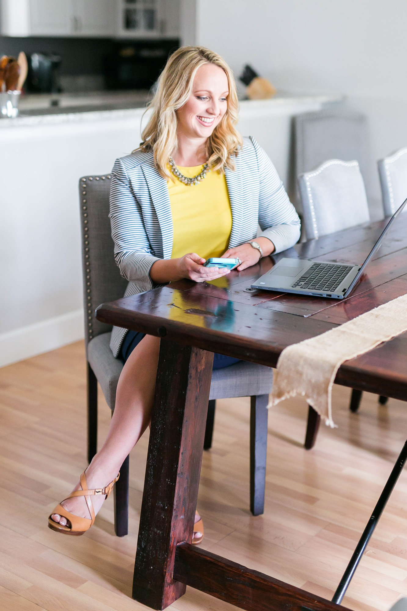 File. Tomlin St Cyr Real Estate Services co-owner Ali St Cyr was a 40 under 40 winner in 2020, which included work from home pictures.