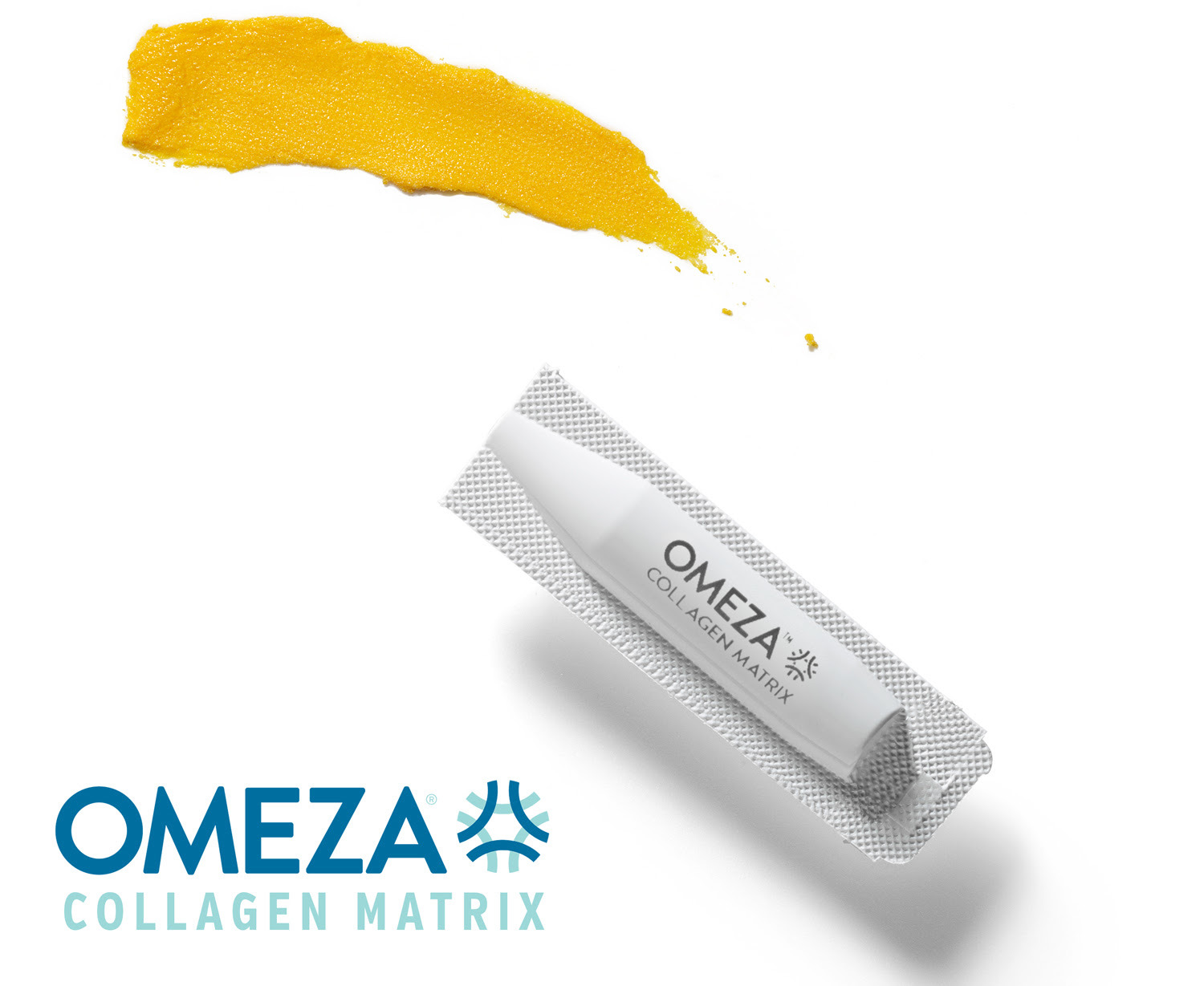 Courtesy. The Omeza Collagen Matrix (OCM) product received FDA clearance for the 510(k) premarket notification process. The matrix is Omeza’s first medical prescription product.