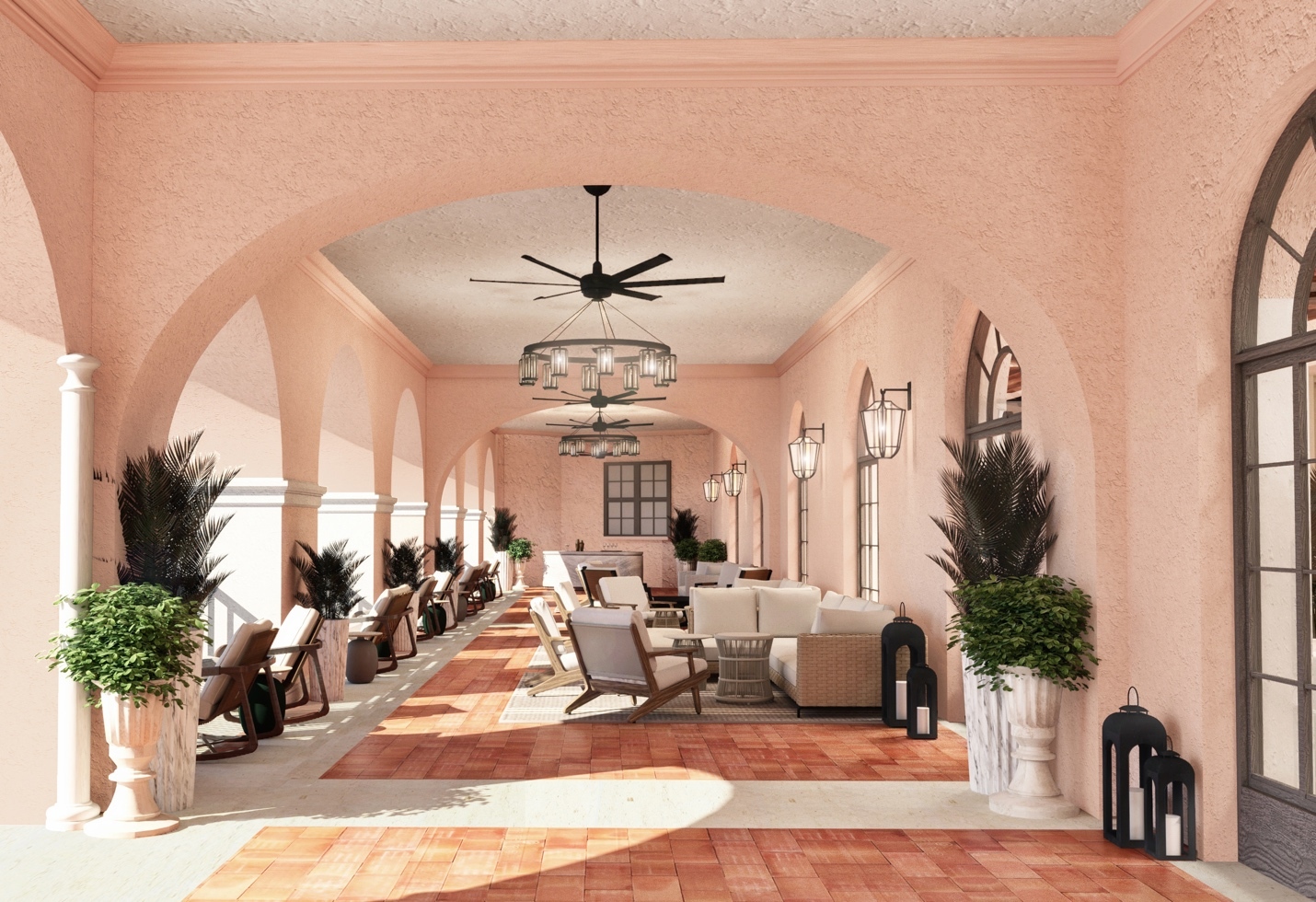 Courtesy. The Vinoy St. Petersburg Resort & Golf Club's spacious veranda will be given an upgrade. 