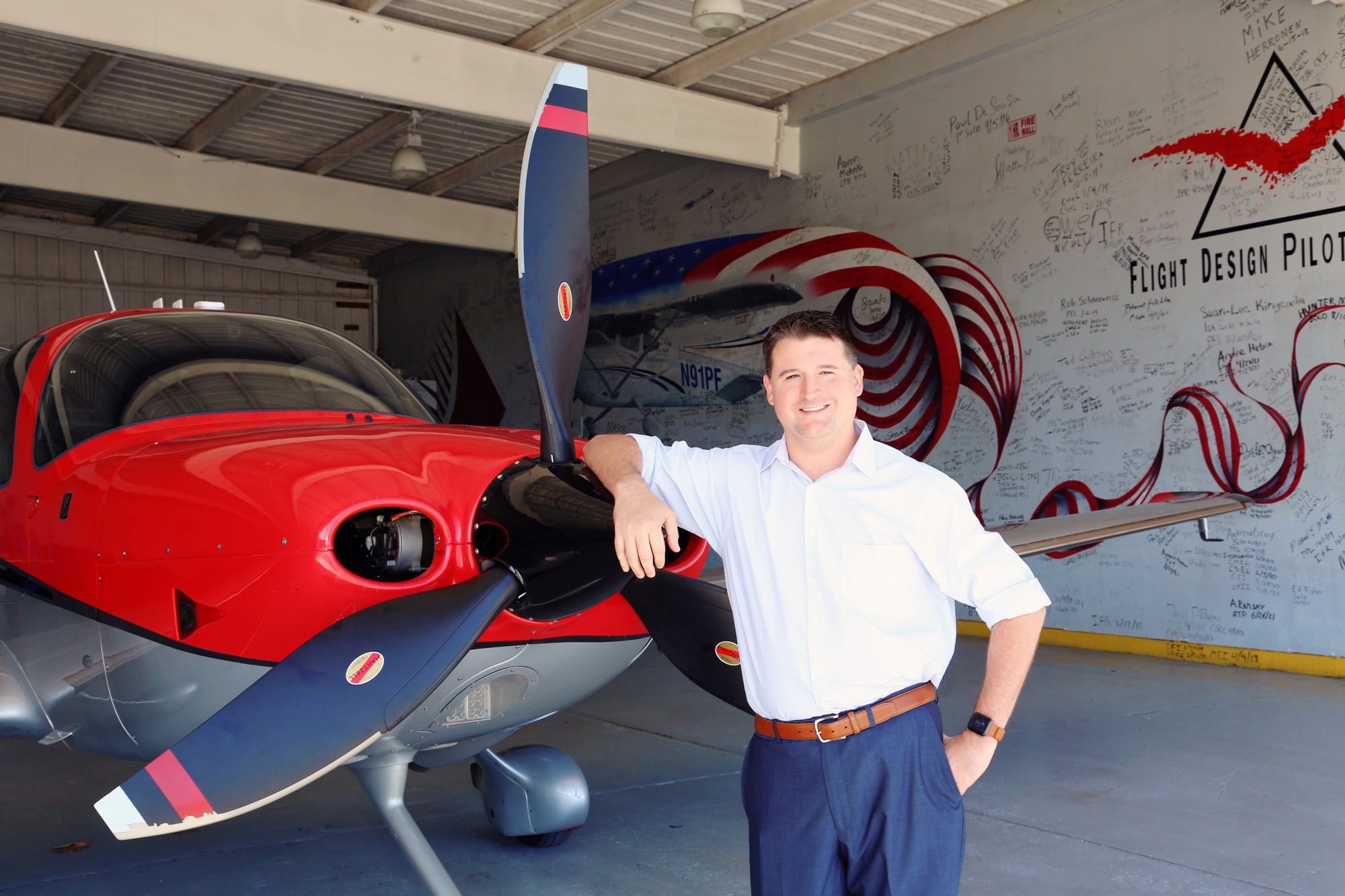 Stefania Pifferi: Christopher Schoensee founded Fort Myers-based Paragon Flight Training in 2006.