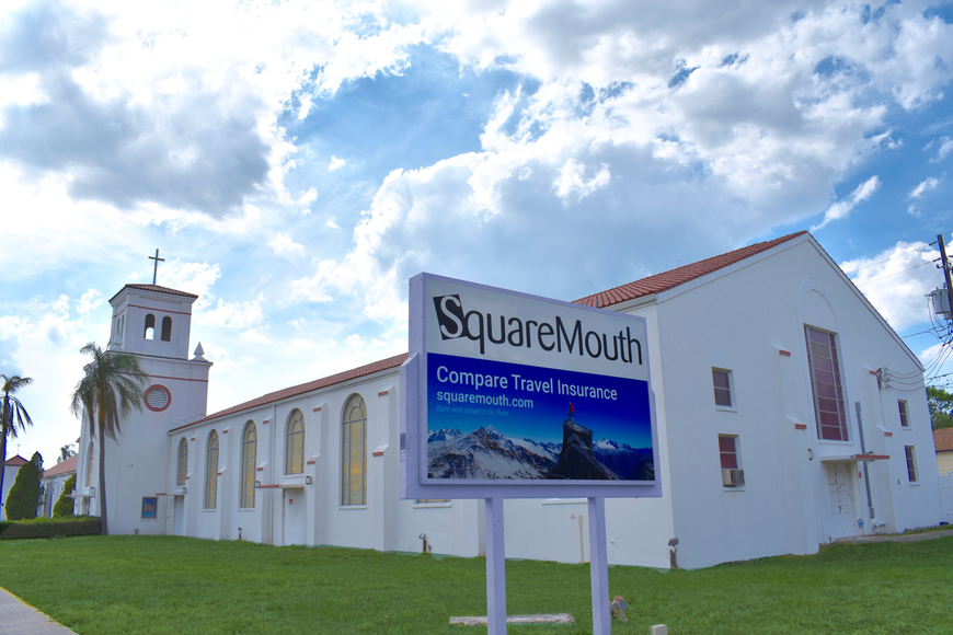 FILE: Squaremouth bought a church on Central Avenue to renovate it into a cool new office.