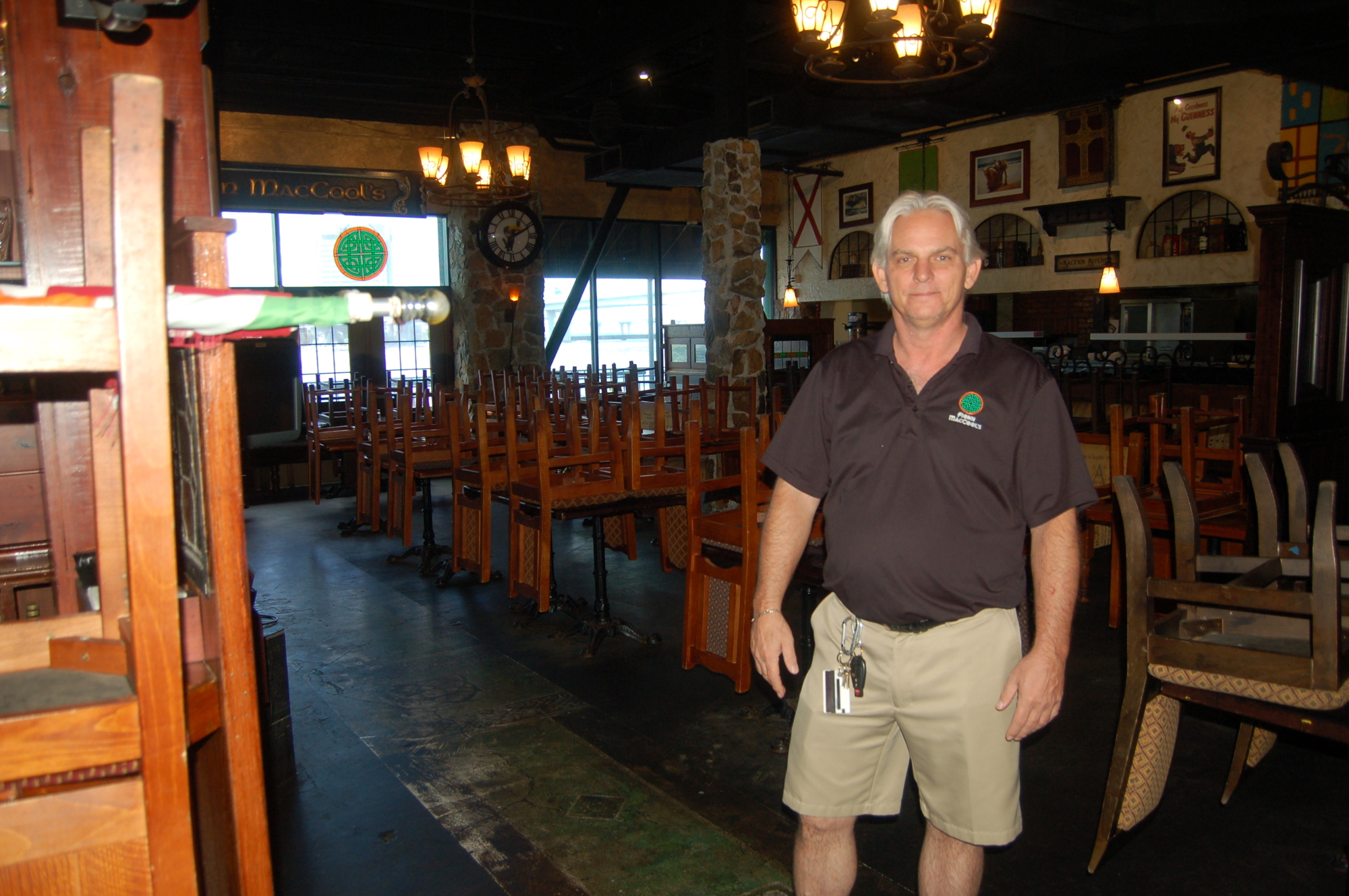 Fionn MacCool’s General Manager Paul Glaser. (Photo by Max Marbut)