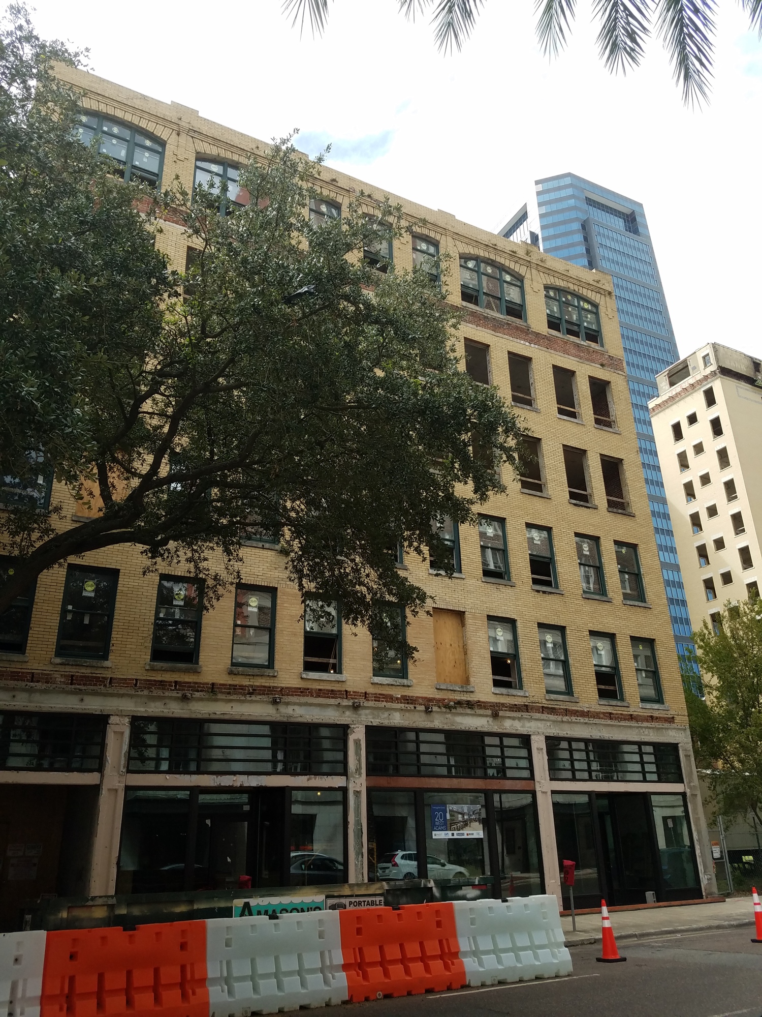 Danis Construction LLC is renovating the Lerner Building Downtown for FSCJ student housing and a café.