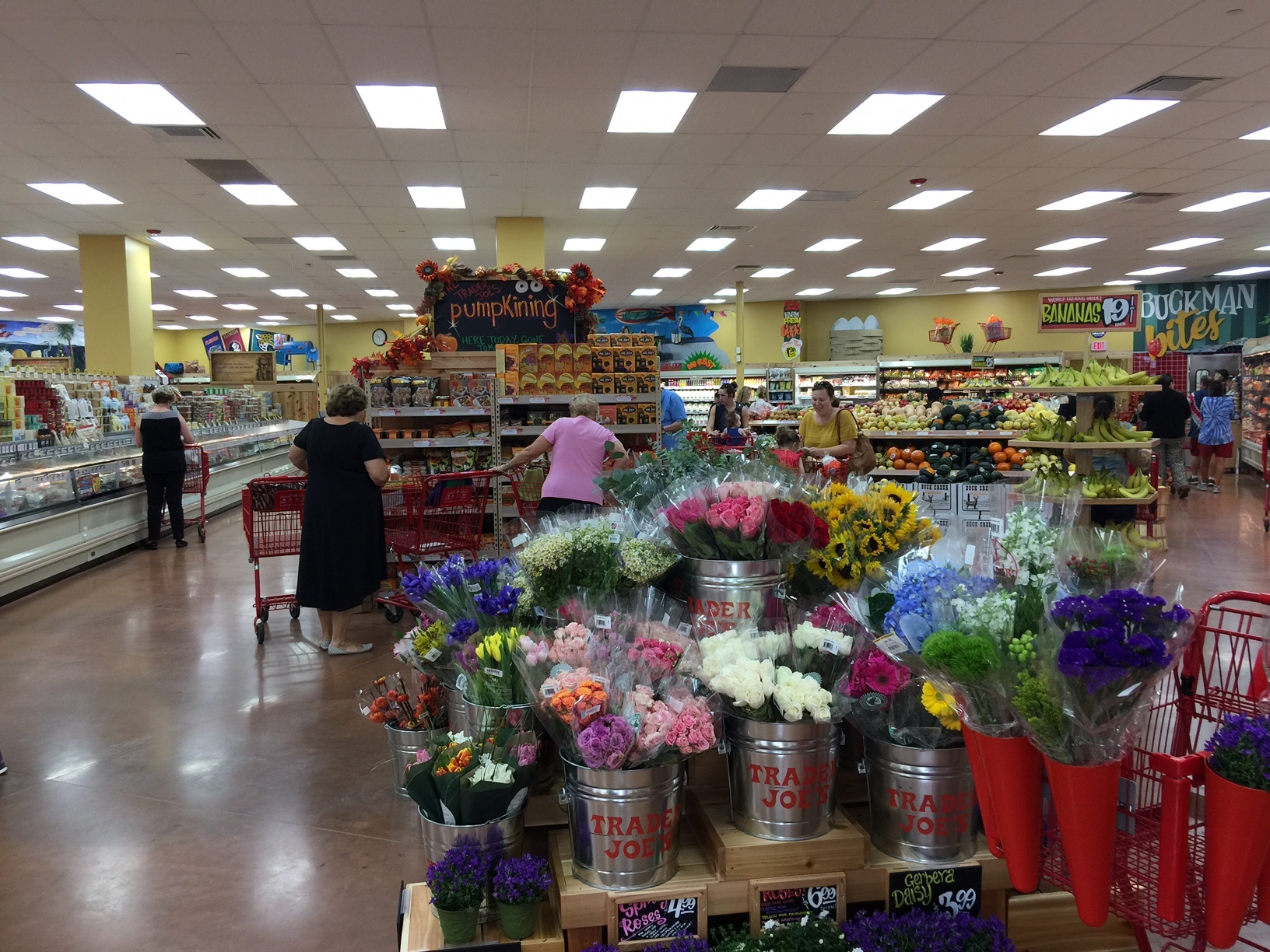 Trader Joe’s opened last week in Claire Lane Center. It’s the second area store for the California-based chain.