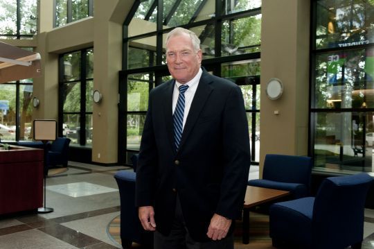 Florida Coastal School of Law President Dennis Stone said the school would like to relocate Downtown from its 8787 Baypine Road building in Baymeadows and is looking for potential tenants for its existing building.