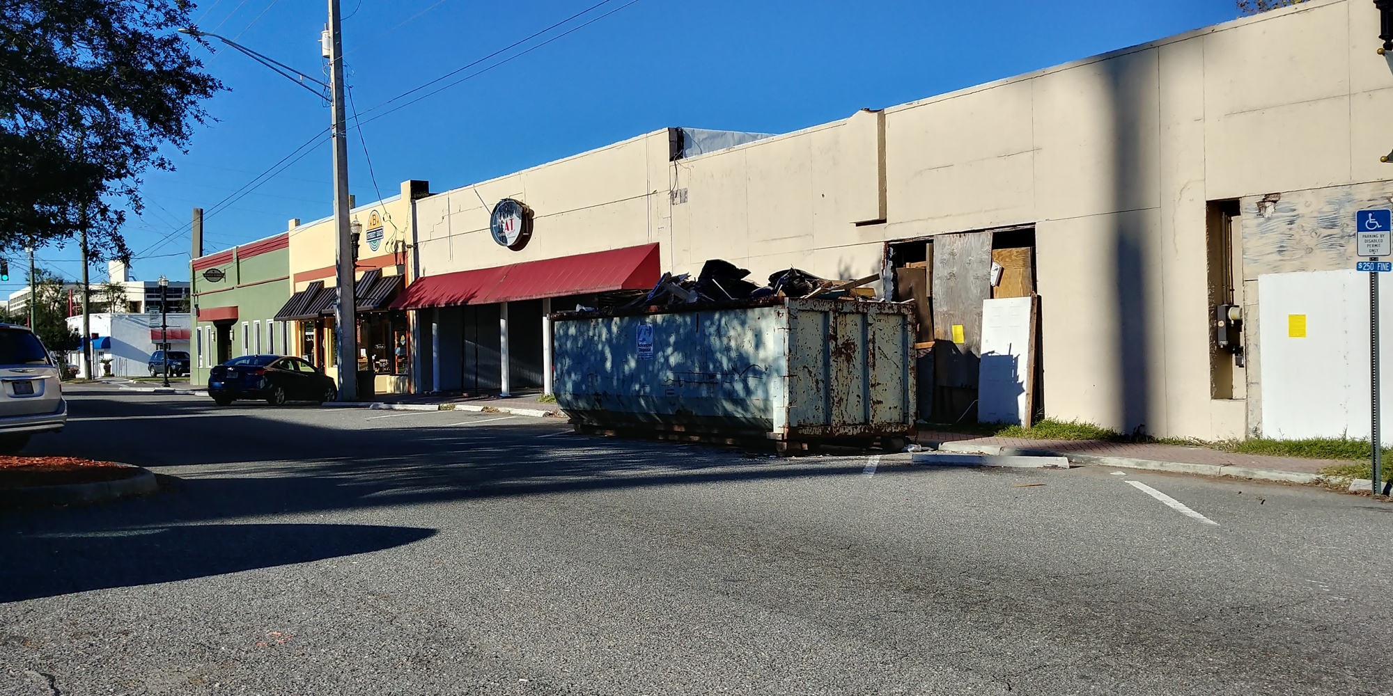 The owner of the building at 1183 Edgewood Ave. S. has begun to remove some debris from the former Fat Kat nightclub in preparation to remodel the property into the Fishweir Brewing Co.