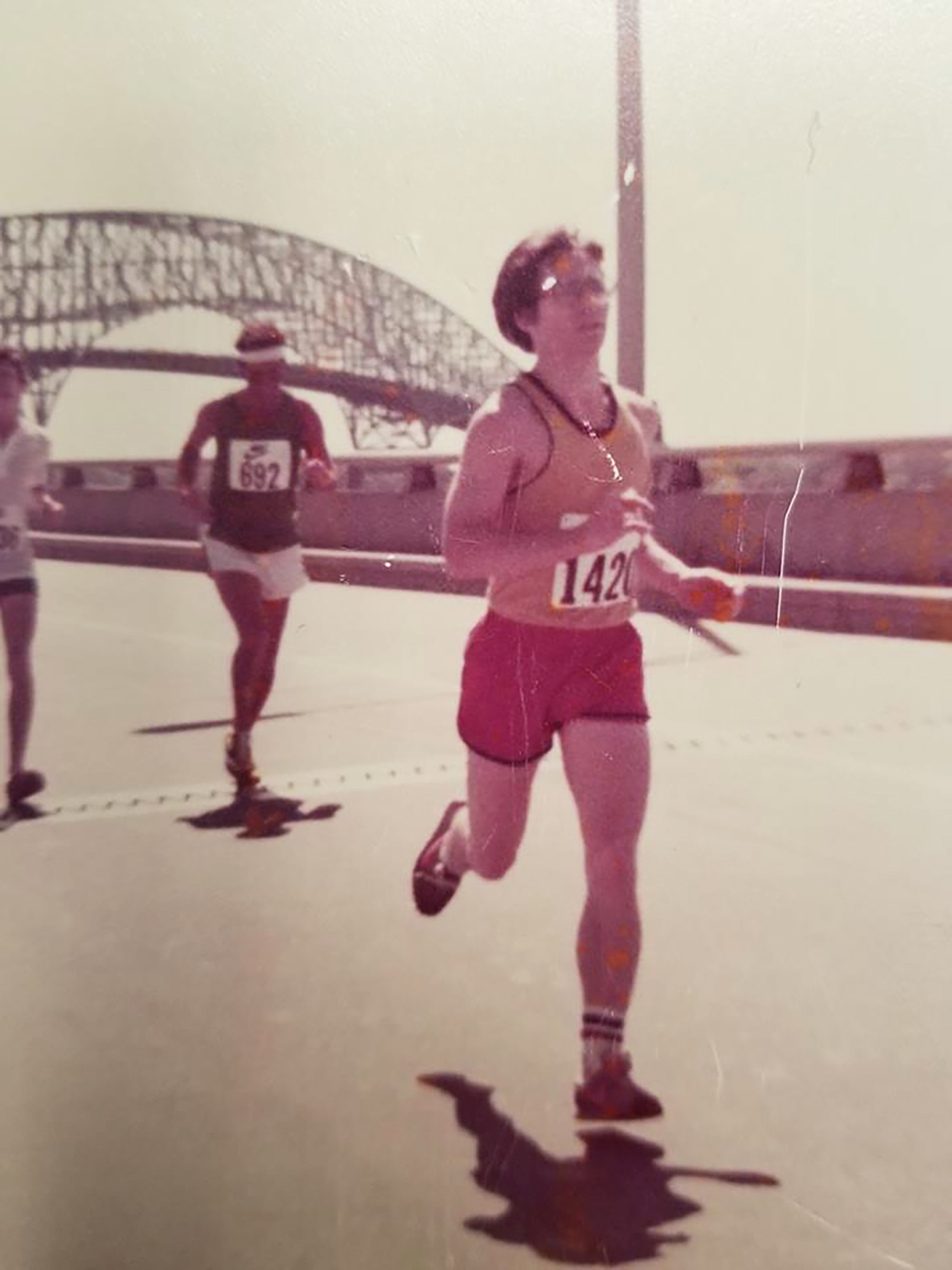 Jerry Holland runs his first River Run in 1978.