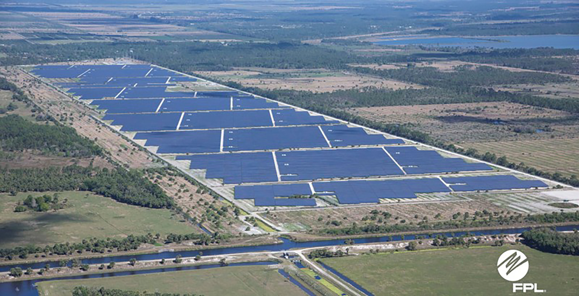 Florida Power & Light’s Loggerhead Solar Energy Center in St. Lucie County started generating power March 1.