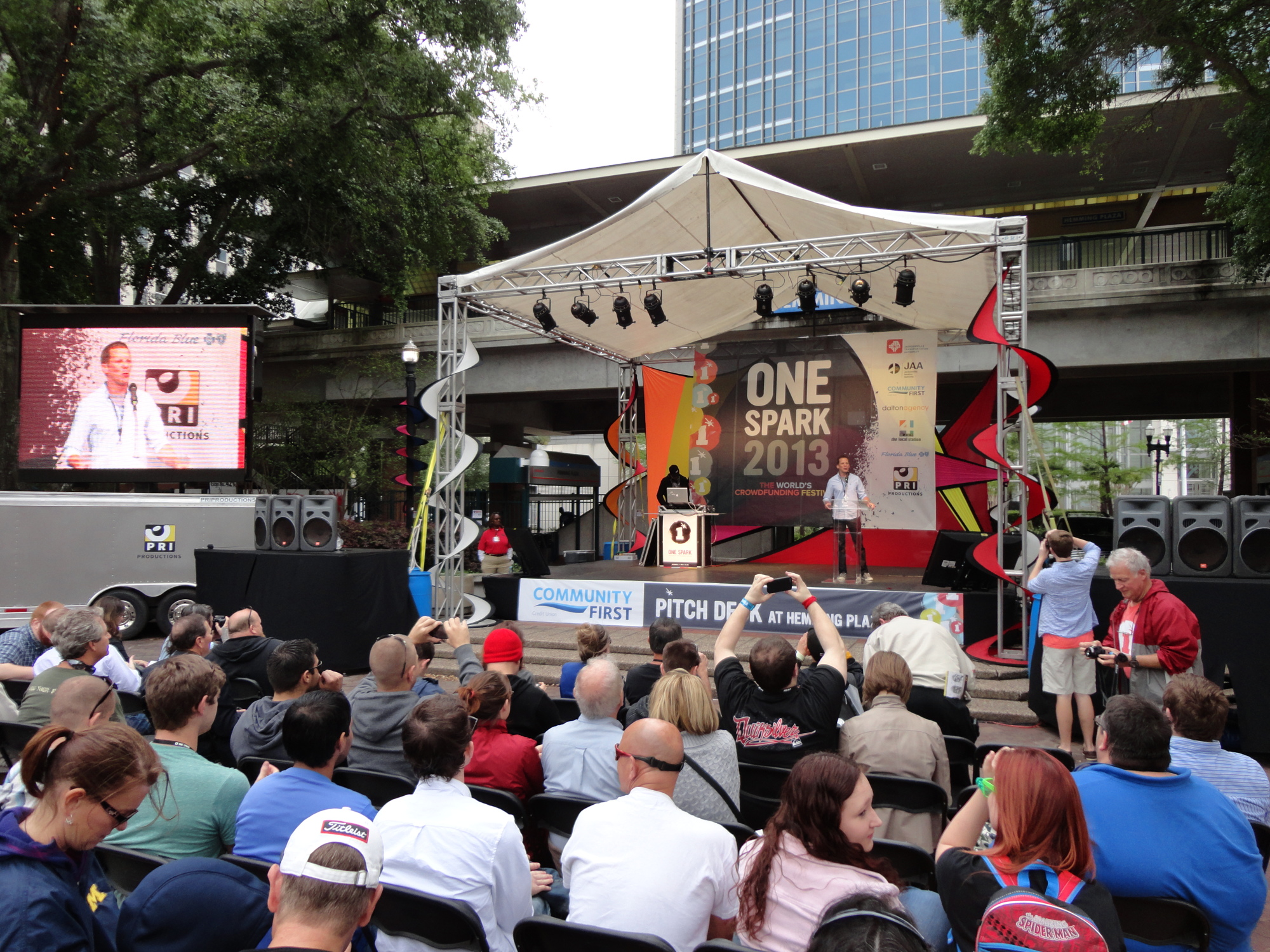 One Spark began in 2013 with a five-day crowdfunding festival Downtown.