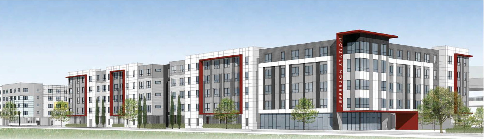 Lofts at Jefferson Station is proposed between West Bay and Water streets next to the Lofts at LaVilla.