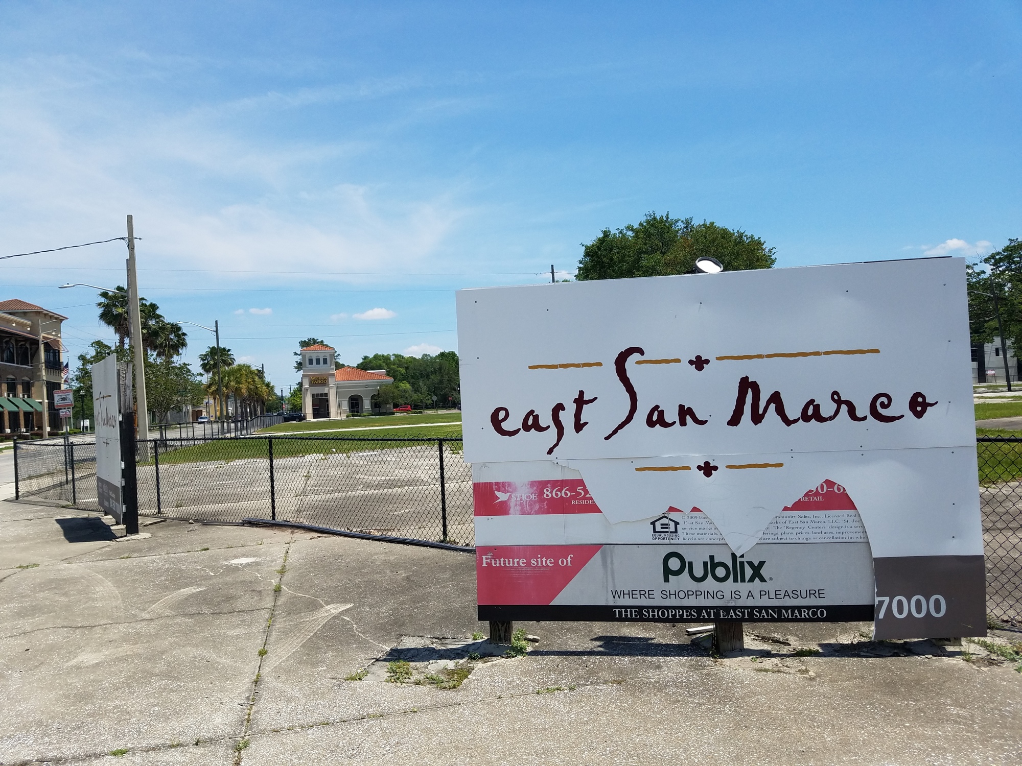 For more than a decade, Publix Super Markets Inc. has maintained its interest in the East San Marco project.