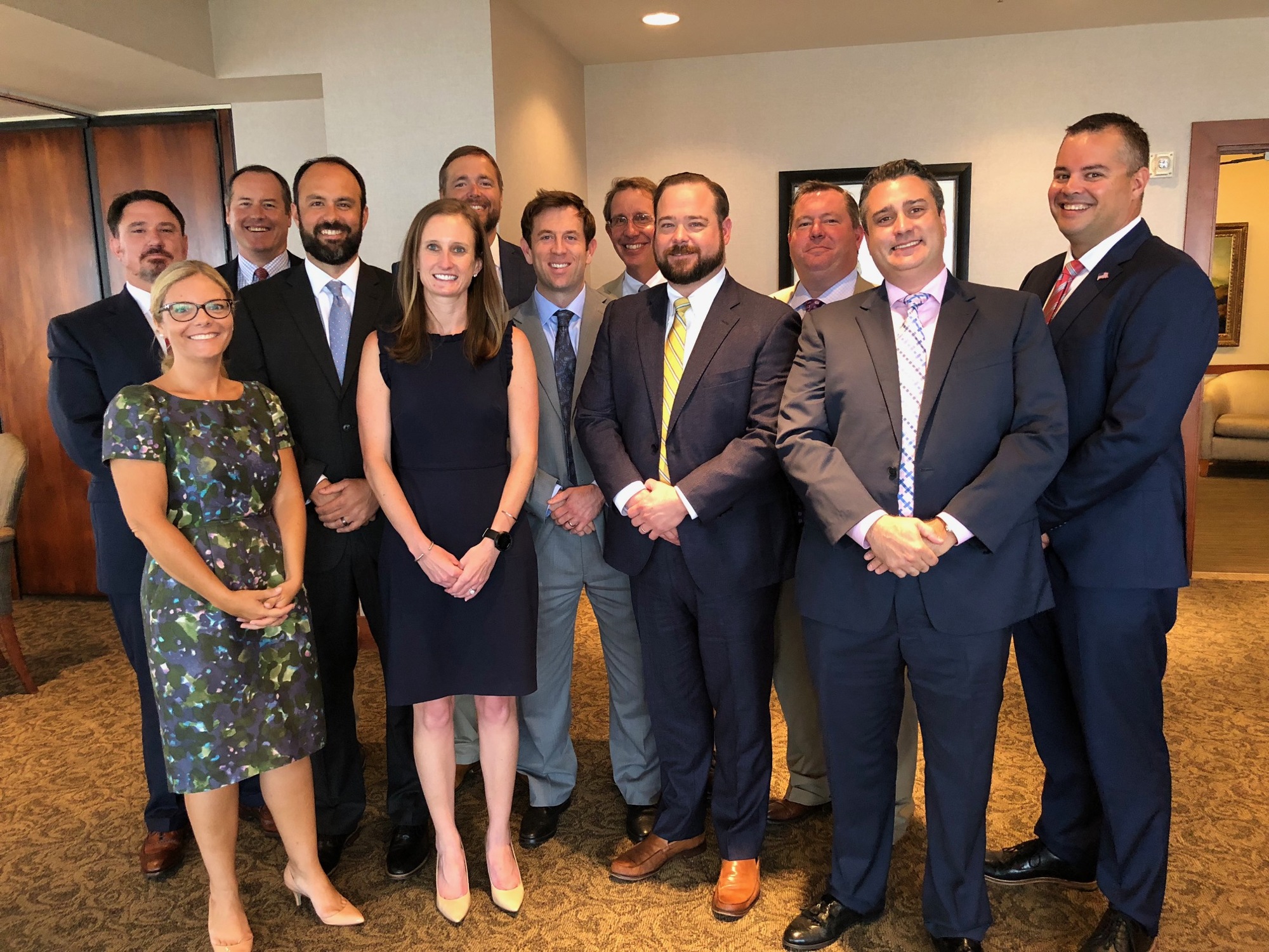 The Jacksonville Bankruptcy Bar Association 2018-19 board of directors.