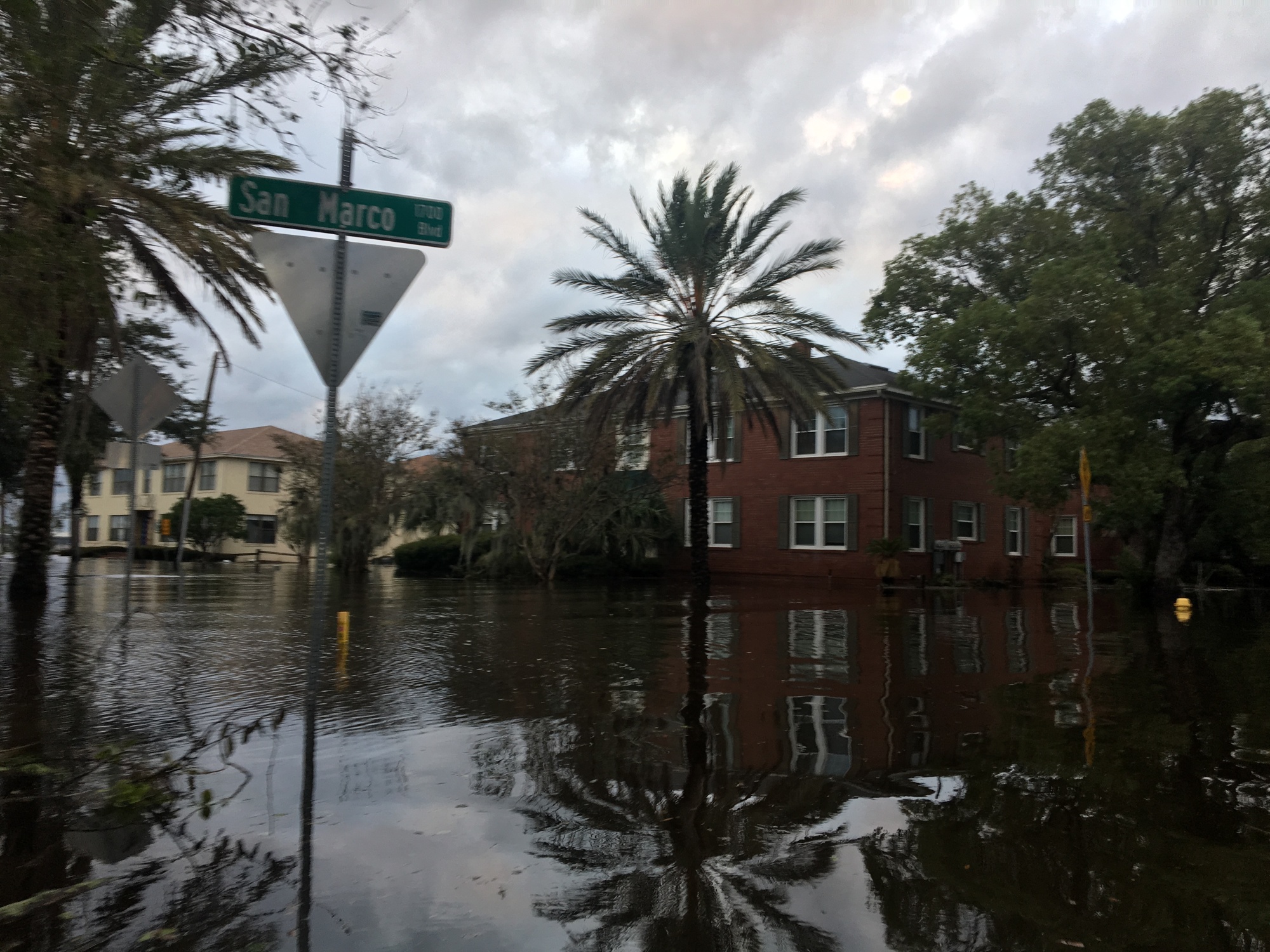 Floodwaters from Hurricane Irma left some Jacksonville residents homeless last year.