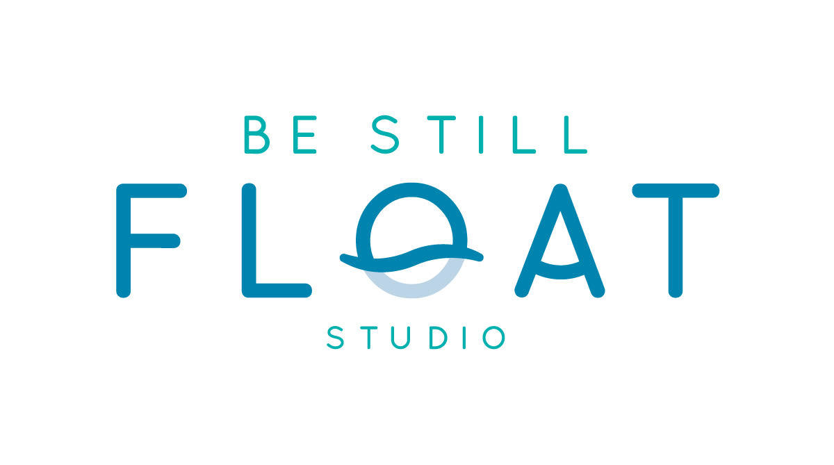 The logo for Be Still Float Studio