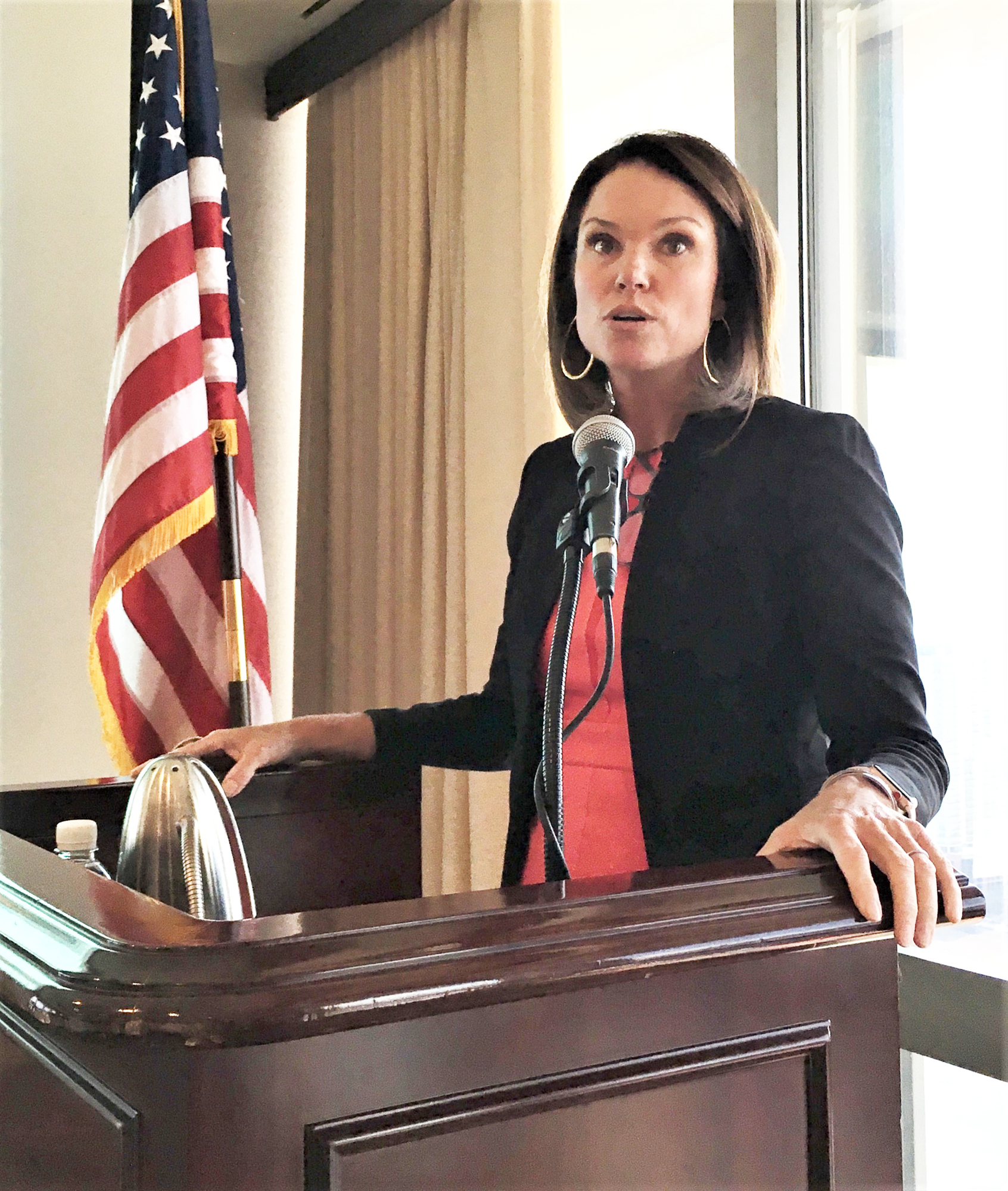 State Attorney Melissa Nelson speaks to CREW Jacksonville.