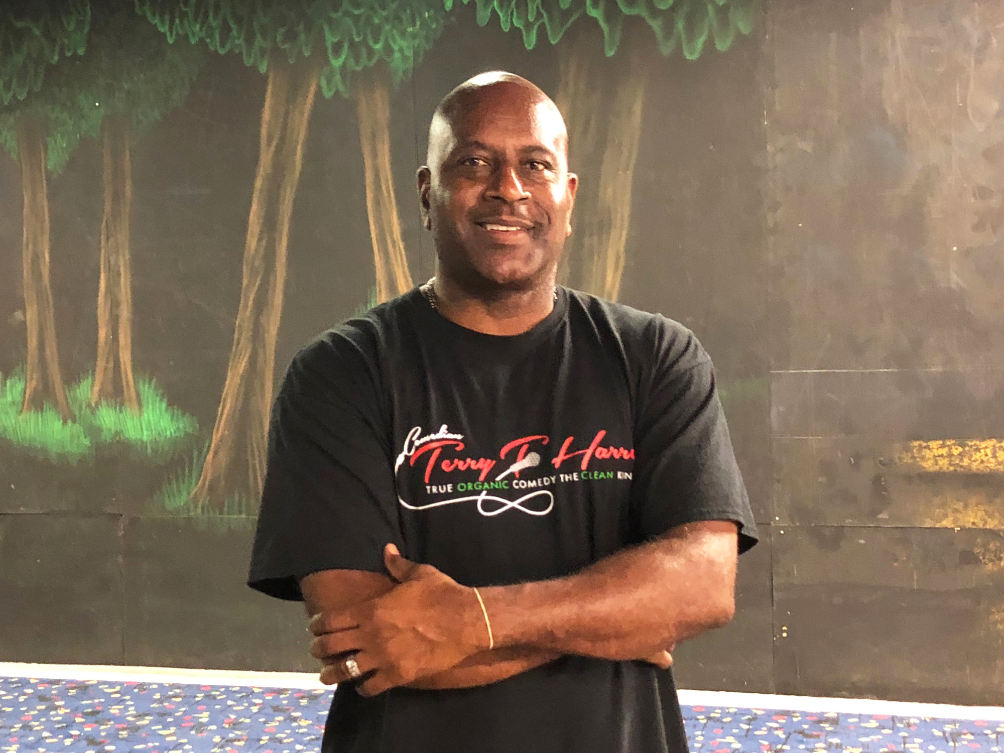 “My story is to give back to the community that has given to me so much and to provide fun inspiration and hope in the lives of our children,” Terry Harris says.