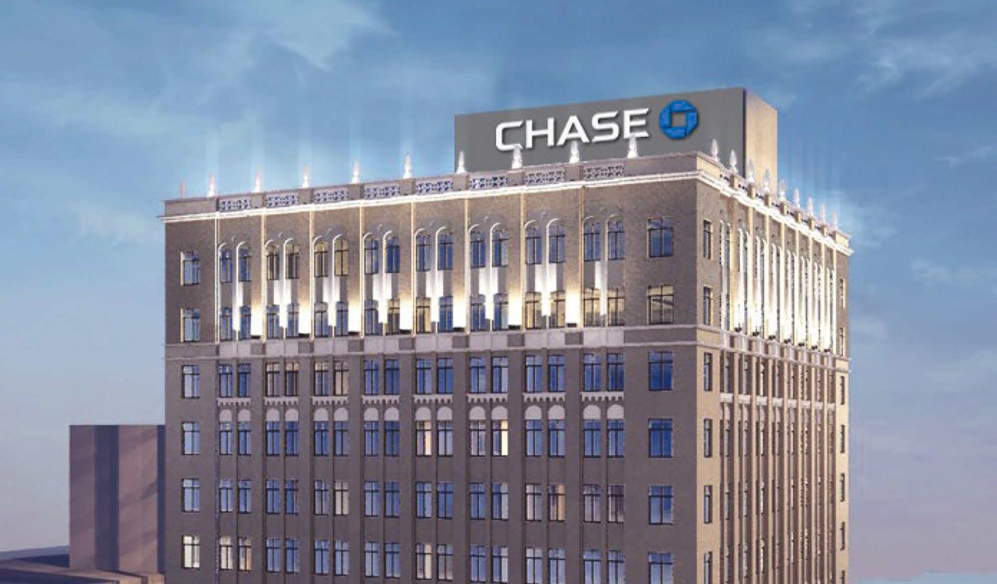 JP Morgan Chase & Co. plans to open 35 more branches in Florida in the next three years, including Downtown in the Barnett Building.