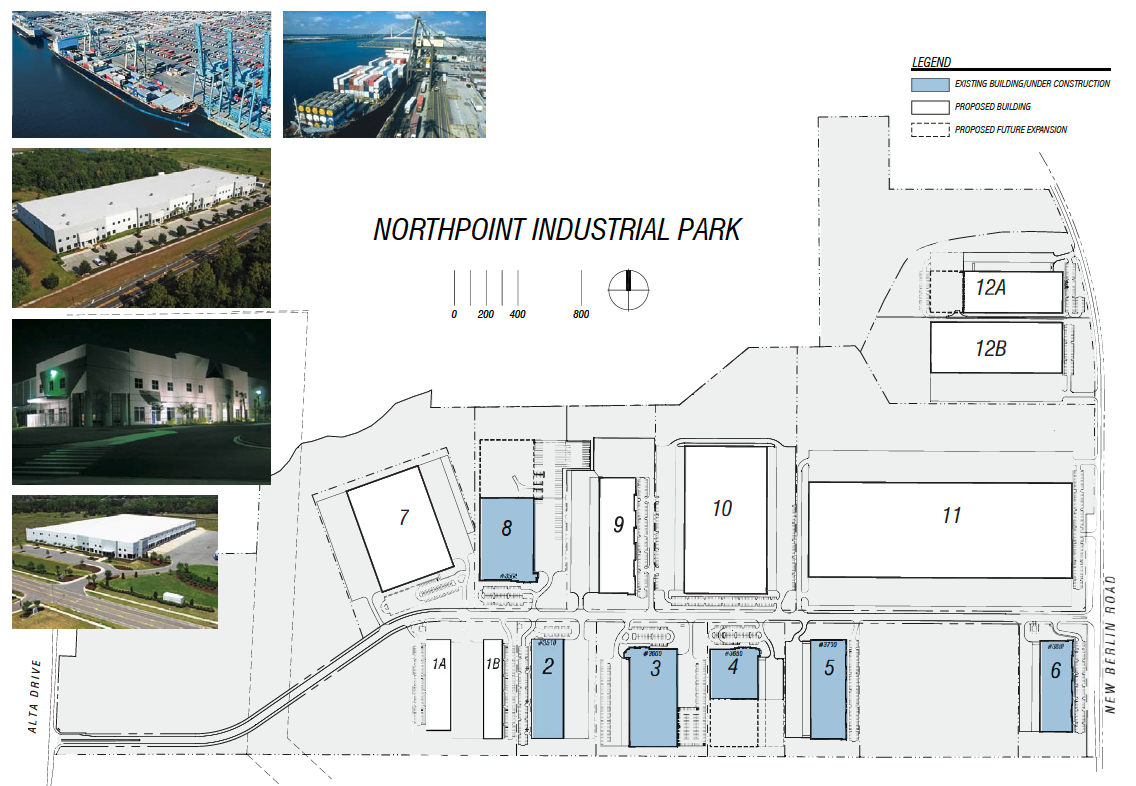 The site plans and map show a NorthPoint site is cleared for development for Building 11. Pattillo Industrial Real Estate Vice President Peter Anderson said roads, utilities and stormwater detention are in place.