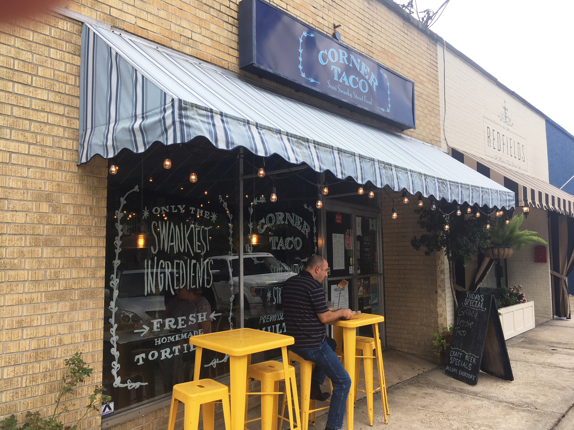 Corner Taco at 818 Post St. in Five Points opened in 2014. The business started as a food truck in 2012 and still is in use, but only for private parties and special events.