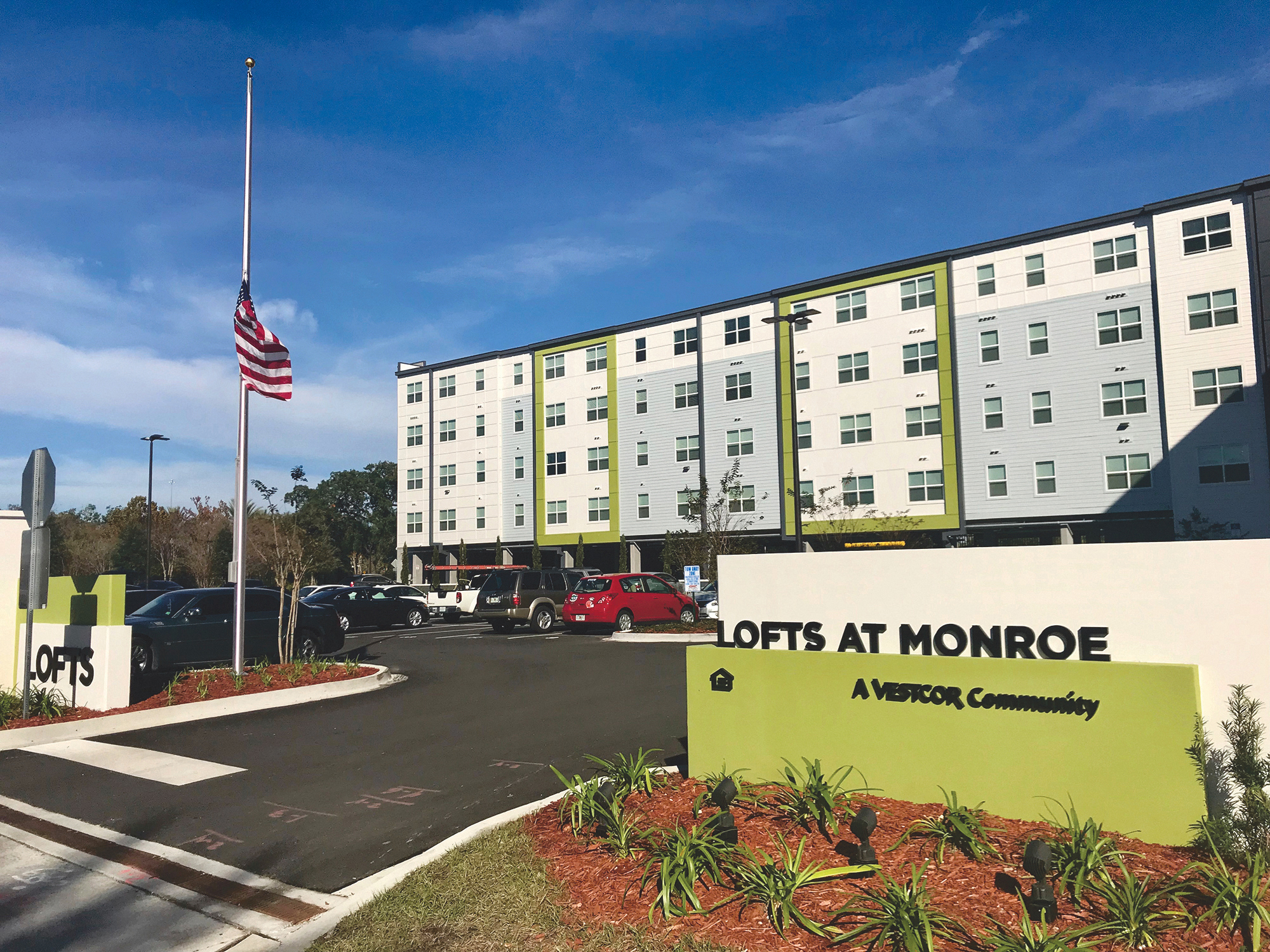 The Lofts at Monroe apartments opened in LaVilla in 2018 and are fully occupied with a waiting list.