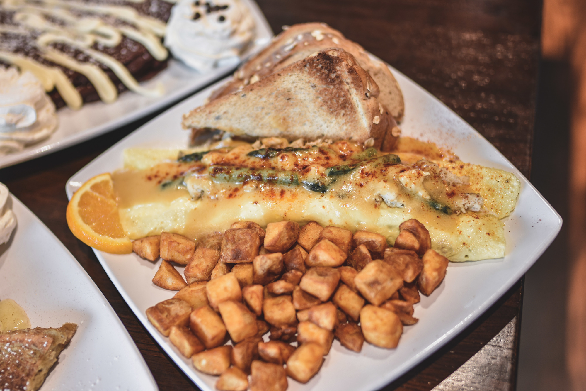 Canopy Road Cafe features build-your-own omelets.