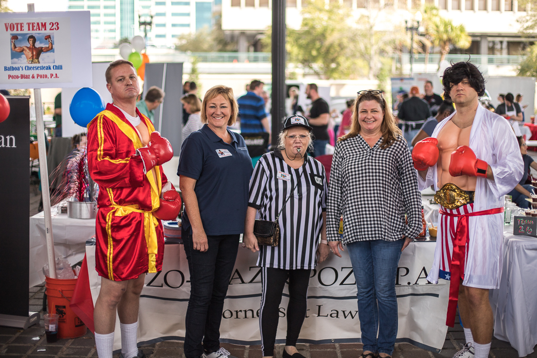 Young Lawyers Section Charity Chili Cook-Off raised more than $15,000 for Best Buddies of Florida.