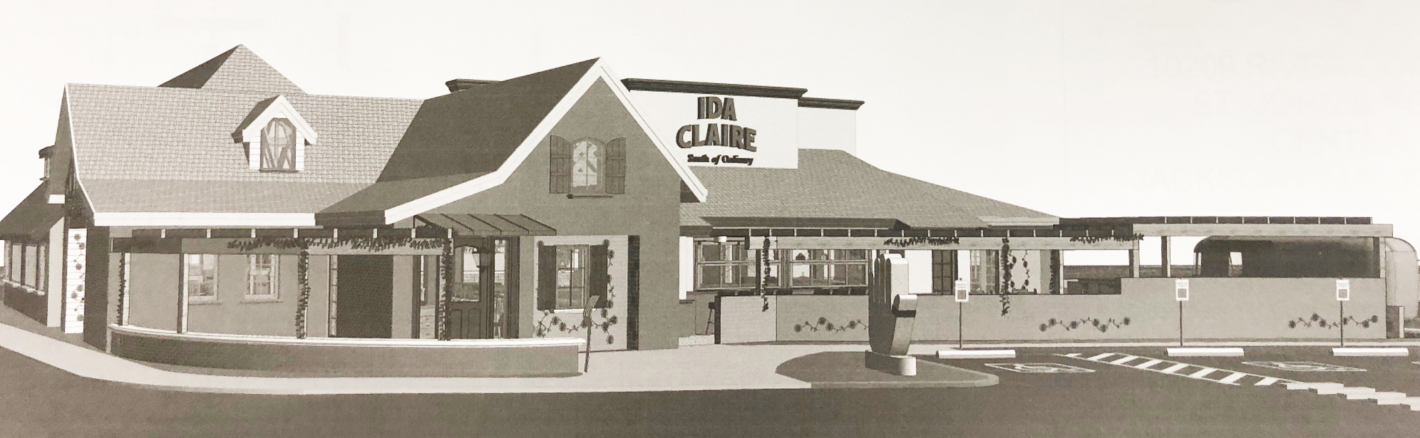 A rendering of the proposed Ida Claire, South of Ordinary, at 10209 River Coast Drive at St. Johns Town Center. The restaurant is planned where Mimi’s Café closed.