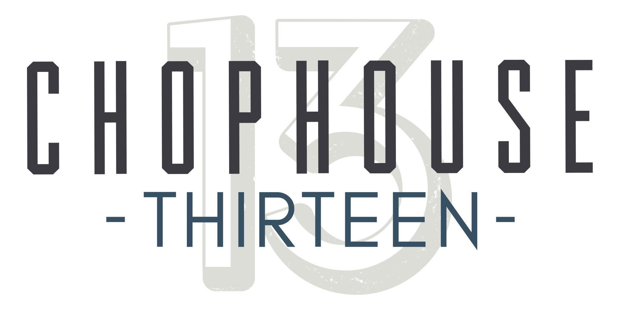 The new logo of the Chophouse 13.