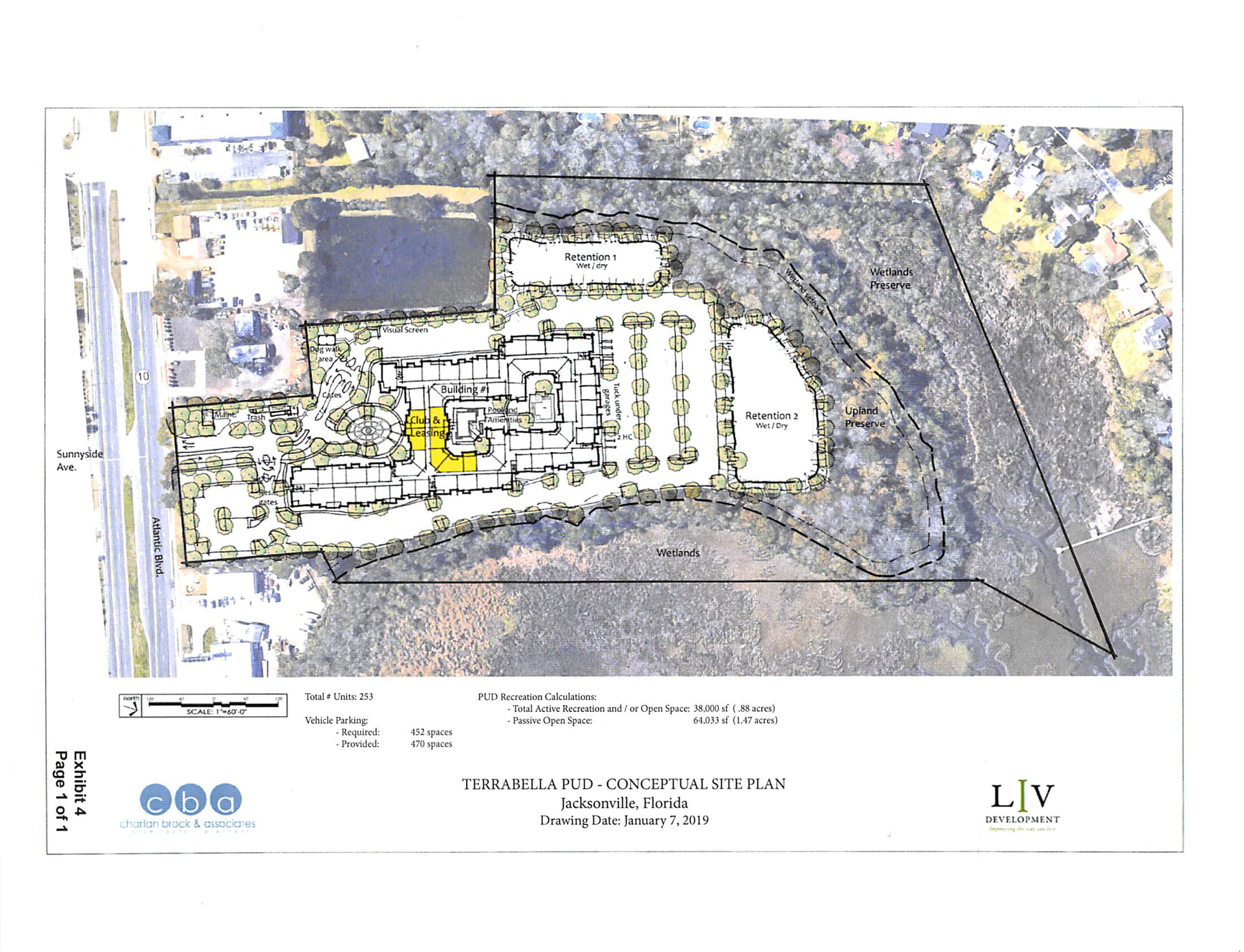 LIV Development intends to build a 253-unit apartment community at 13723 Atlantic Blvd.