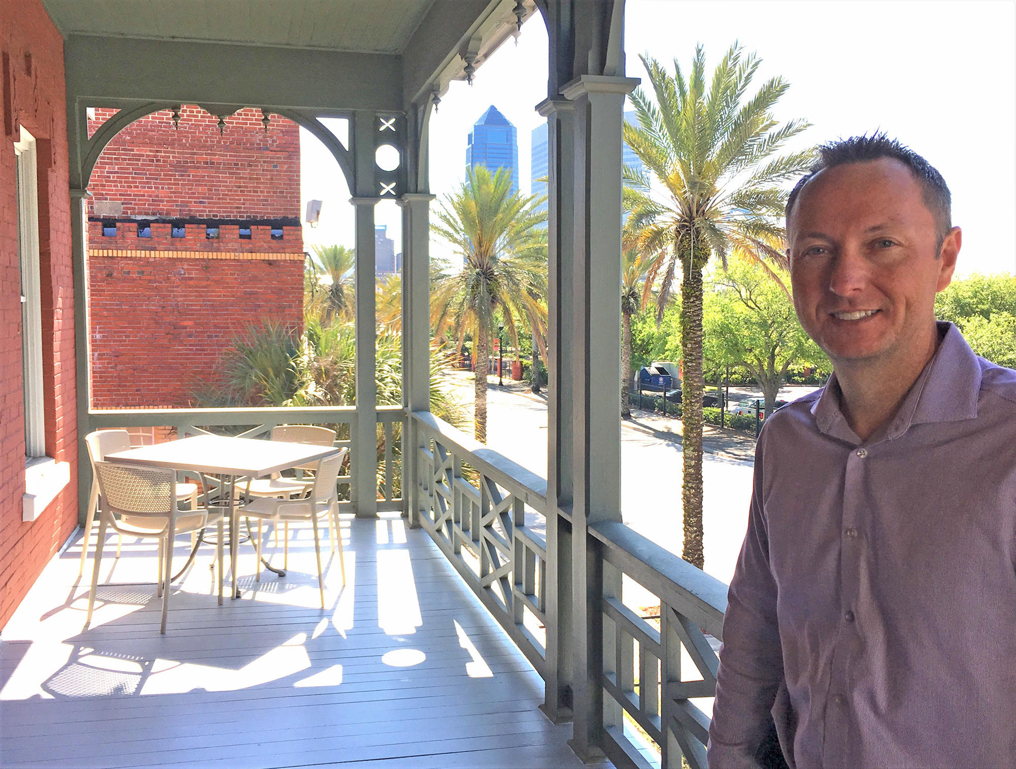 Jeff Kelley, project manager at Danis, said people often would stop by during the renovation to share stories about their connection to the Brewster Hospital.