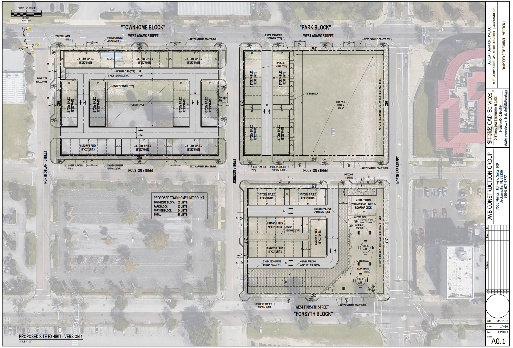 The map of the Johnson Commons proposal.