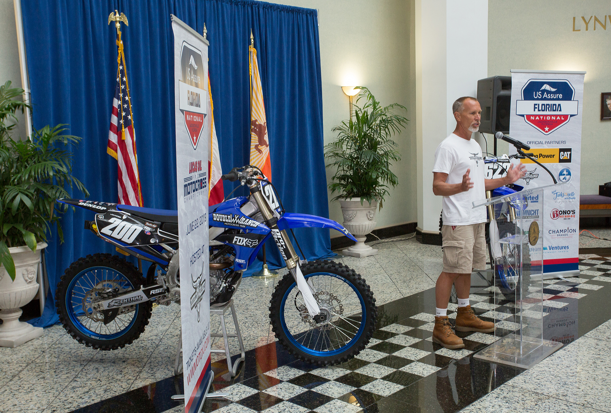 Scarborough attended the news conference last week when the city announced that MX Sports Pro Racing and NBC Sports selected WW Ranch Motocross Park to host the inaugural US Assure Florida National Presented by Ring Power.