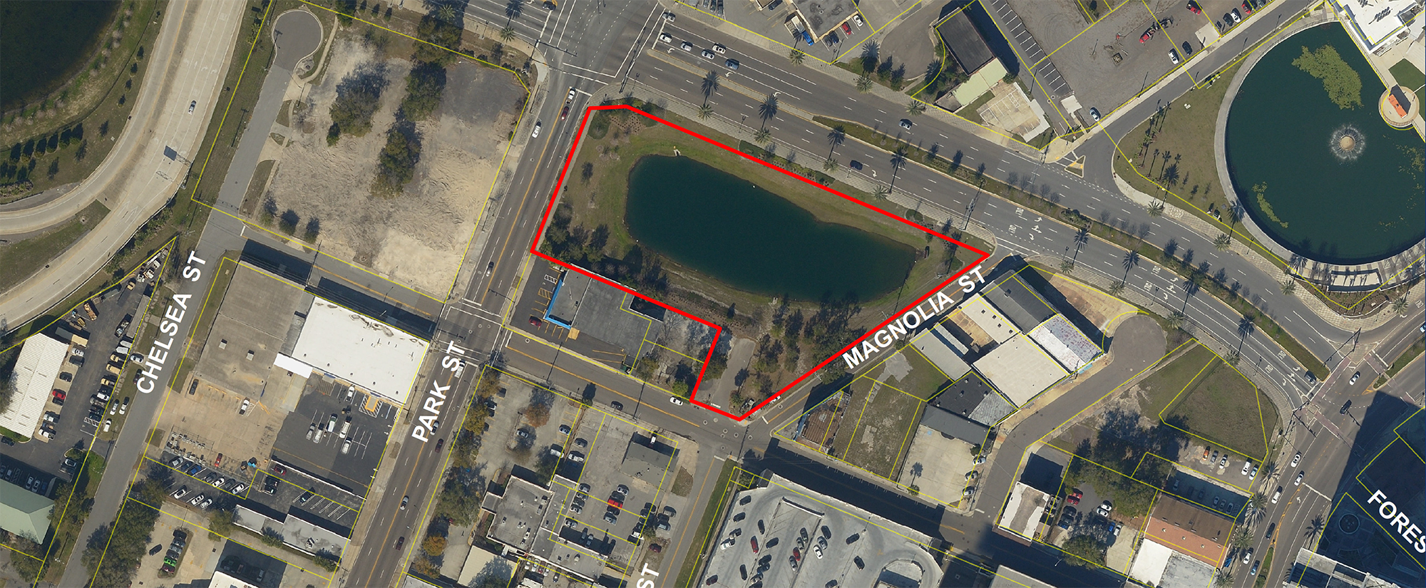 Resolution 2019-08-02, also under consideration Wednesday, would provide Blue Cross & Blue Shield of Florida Inc., which does business as Florida Blue, a $3.5 million grant to build a 750-space parking garage two blocks west on Magnolia Street. 