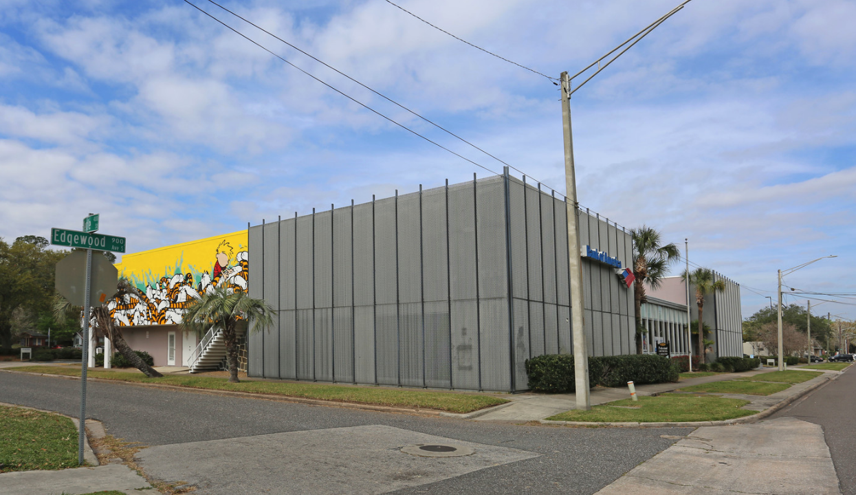 The former Bank of America property and parking lot on 3.69 acres at 840 Edgewood Ave. S., at northwest Edgewood Avenue and Kerle Street.