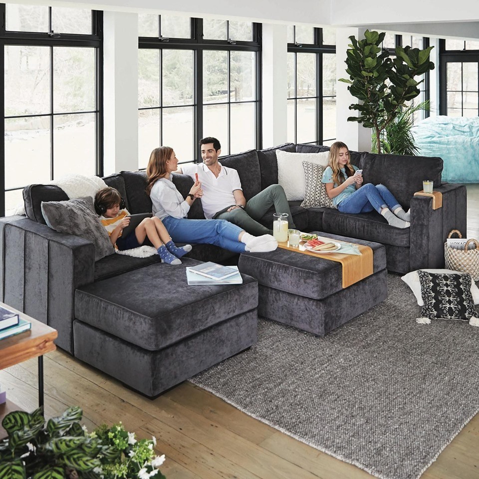 Lovesac designs and sells foam-filled furniture, sectional couches and related accessories.