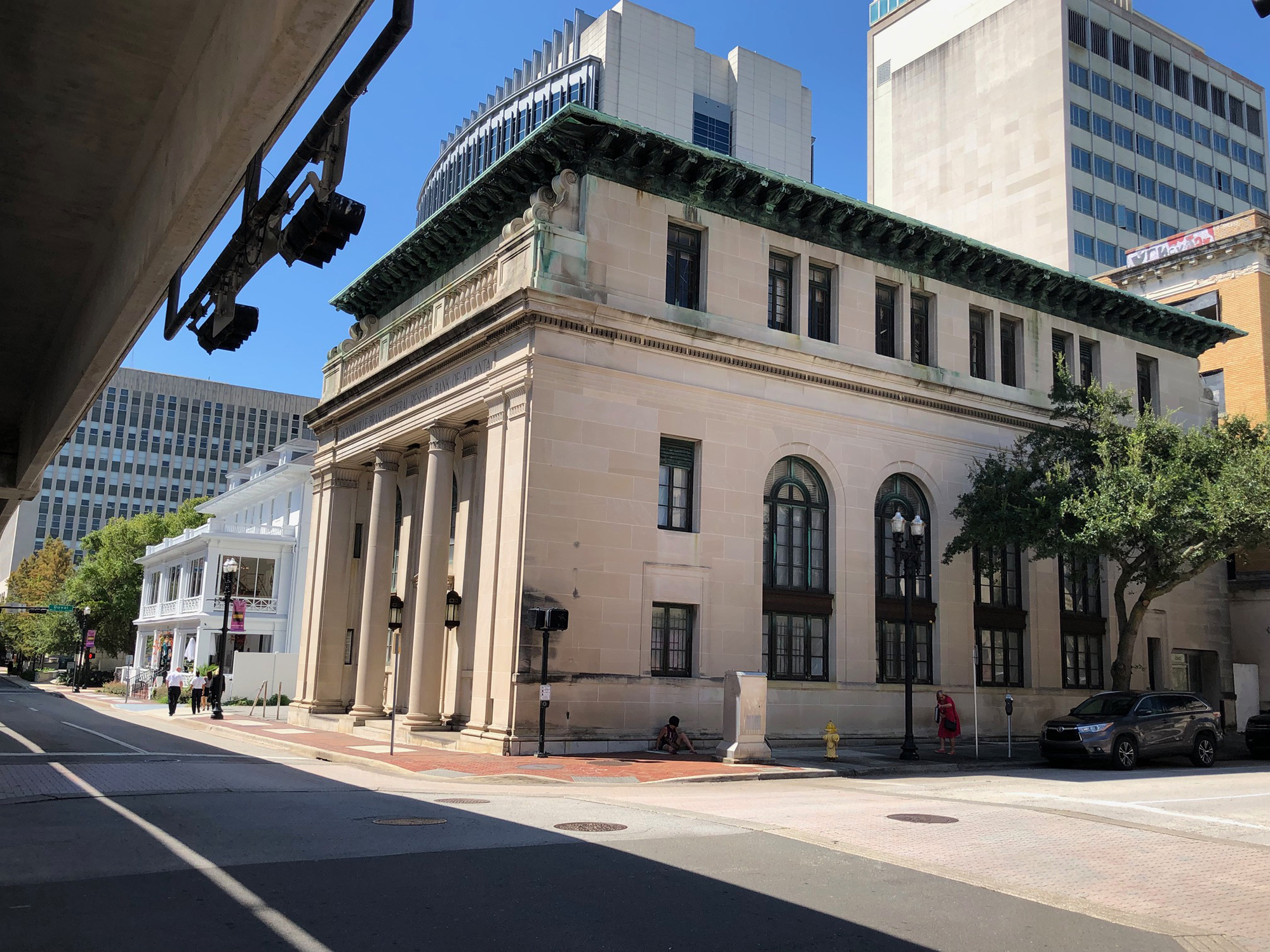 The Federal Reserve Bank Building at 424 N. Hogan St. in Downtown Jacksonville. The 18,570-square-foot building is near Sweet Pete’s and City Hall.