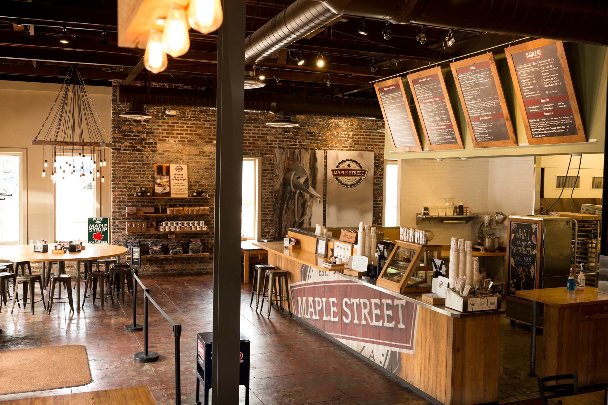 Cracker Barrel Old Country Store paid $36 million for Maple Street Biscuit Company Inc., which has 33 restaurants in seven states.