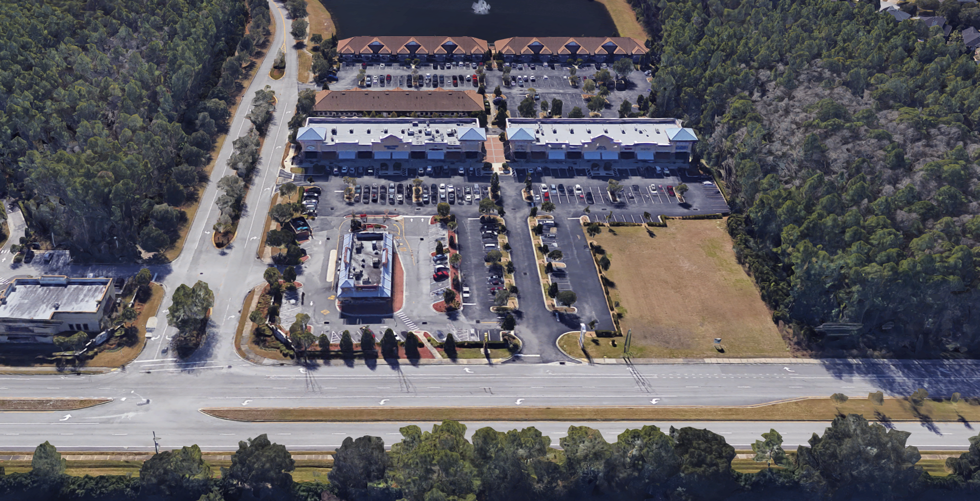 Back 40 Urban Fresh is planned for this shopping center at 105 Nature Walk Parkway along County Road 210 in St. Johns County.  (Google)