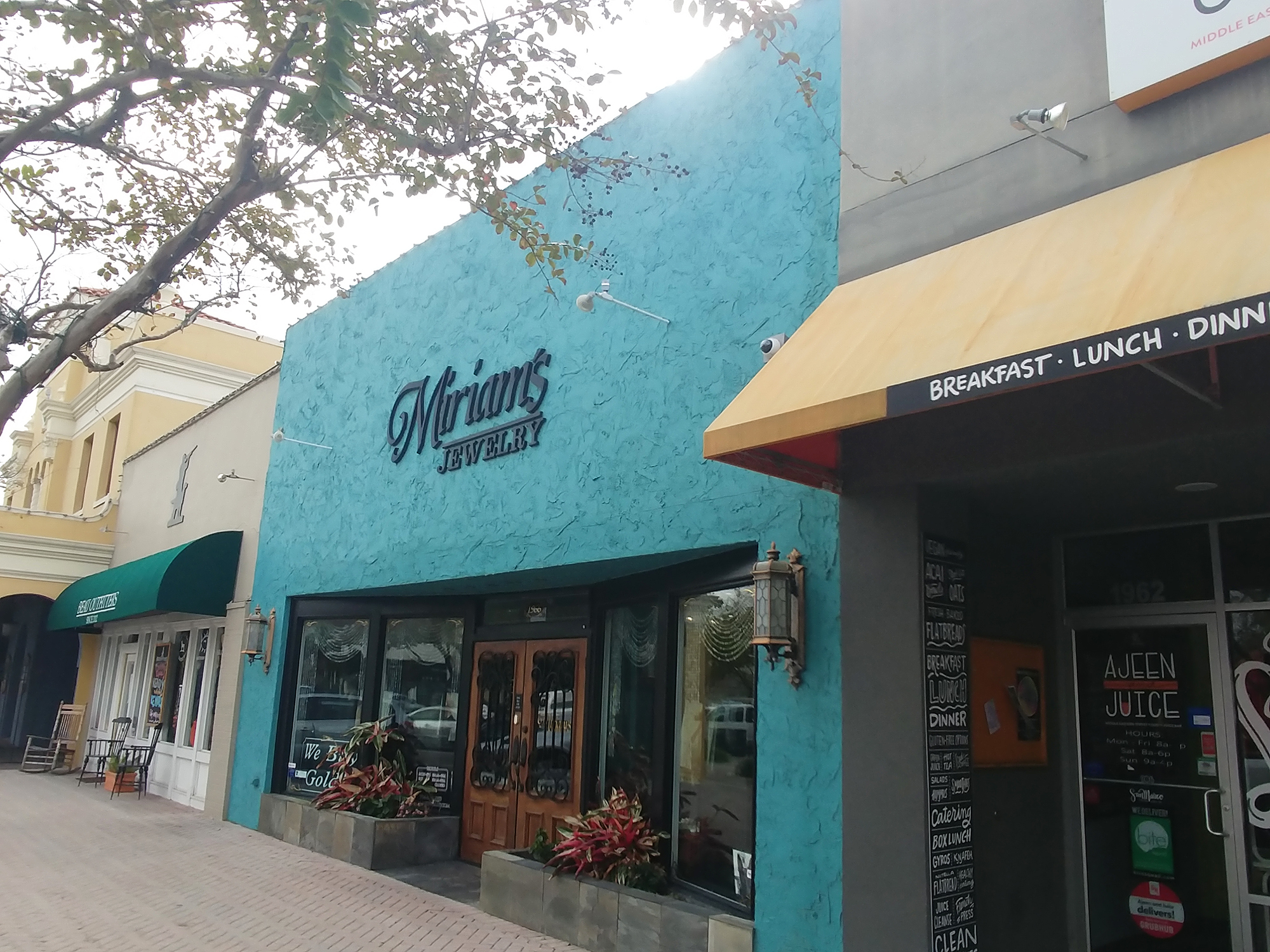 Miriam’s Jewelry occupies one of four retail spaces in the San Marco Square building.
