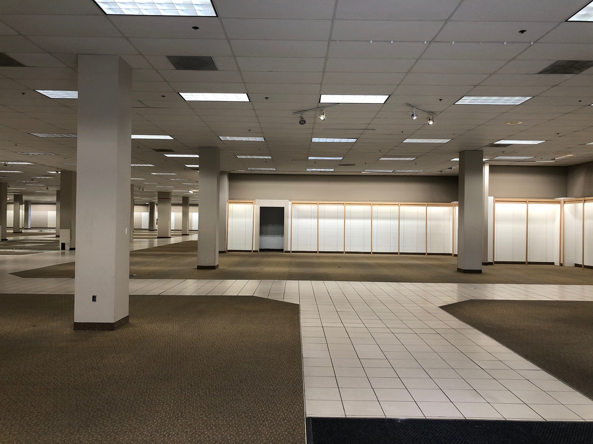 The Sears at The Avenues mall was empty on Dec. 6.