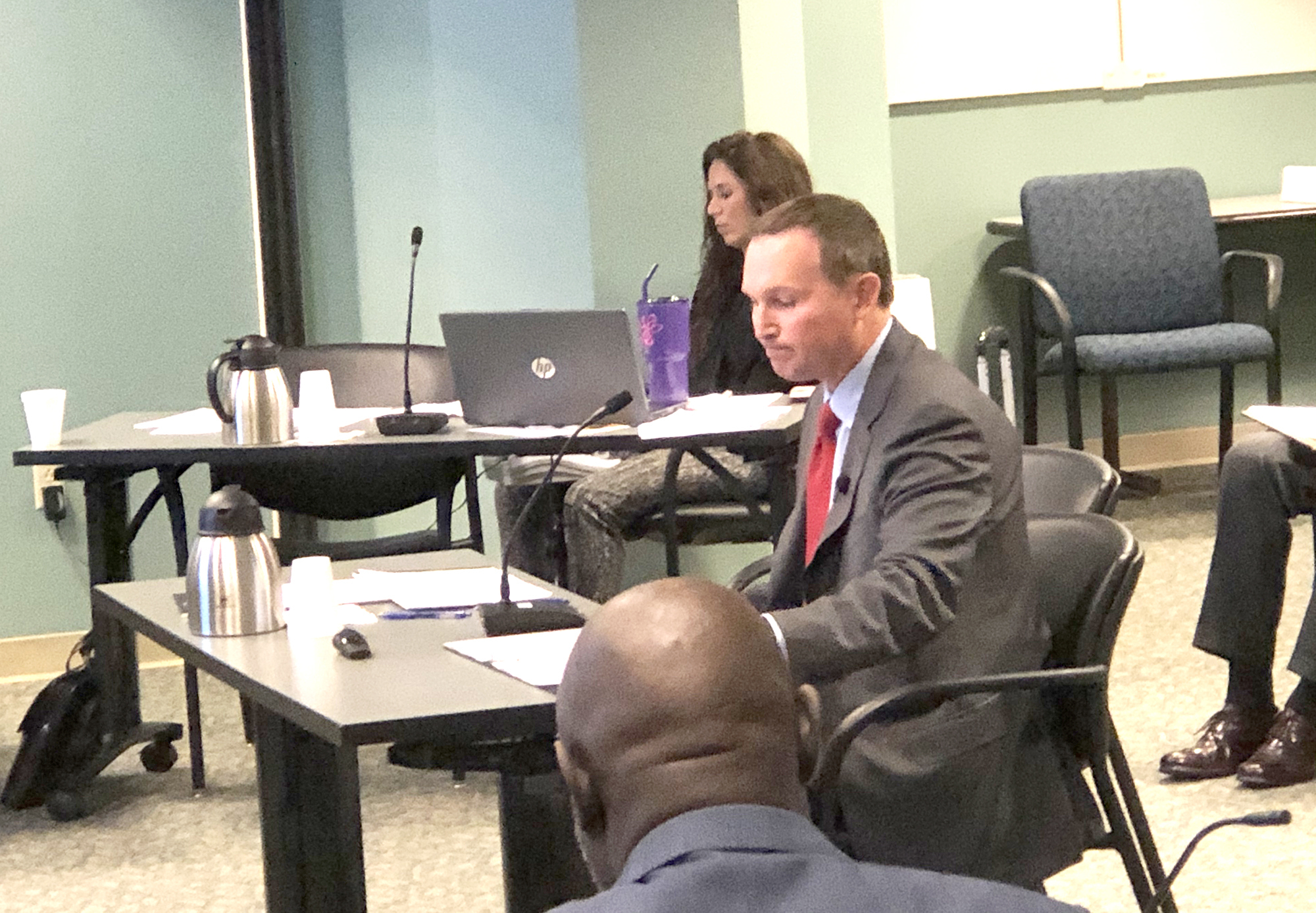 Mayor Curry unexpectedly addresses the Council, stating his support of the invitation to negotiate Nov. 25.