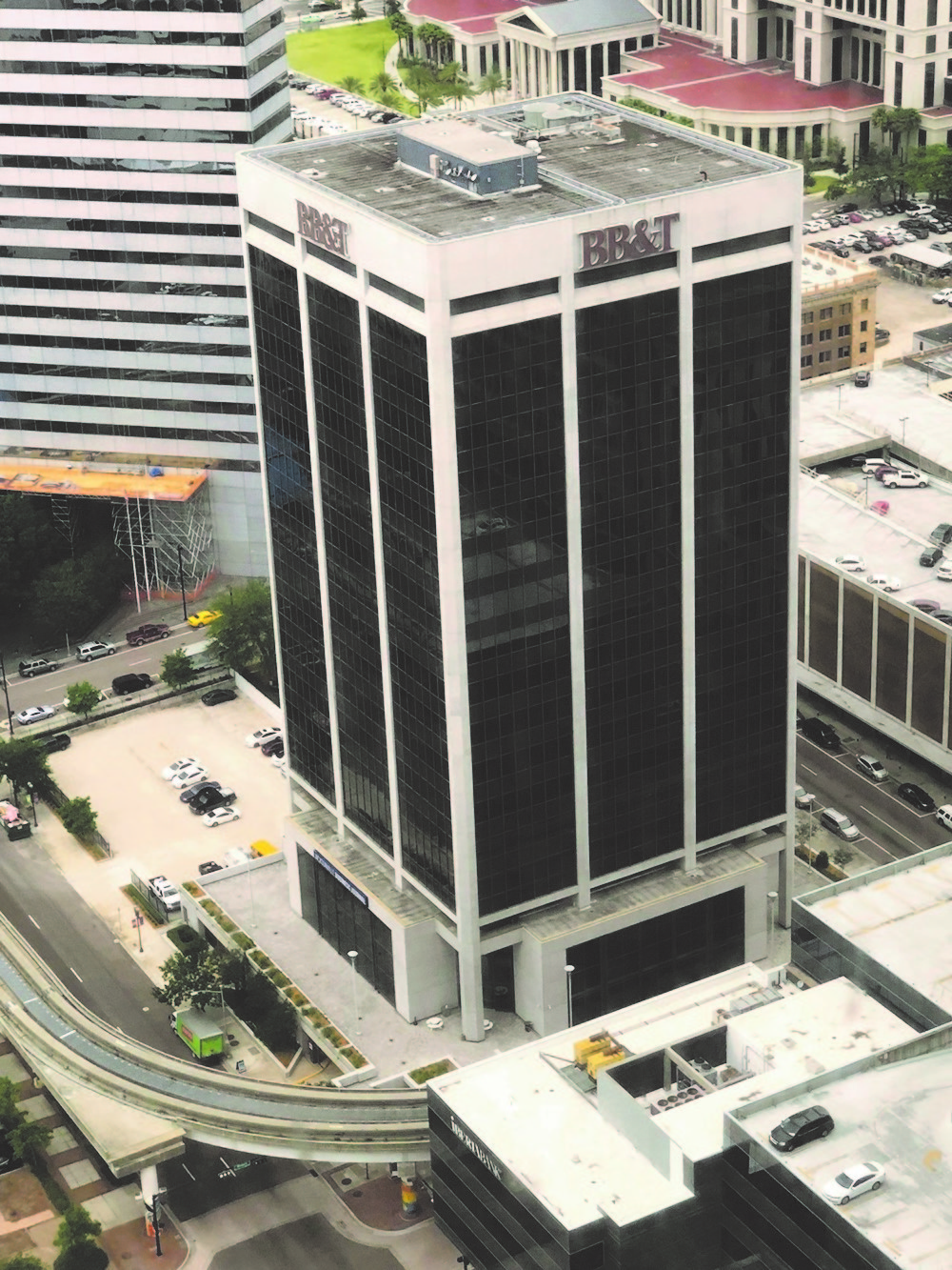 Ash Properties paid almost $25.5 million for the BB&T Tower at 200 W. Forsyth St. and the parking garage on Julia Street in July 2018.