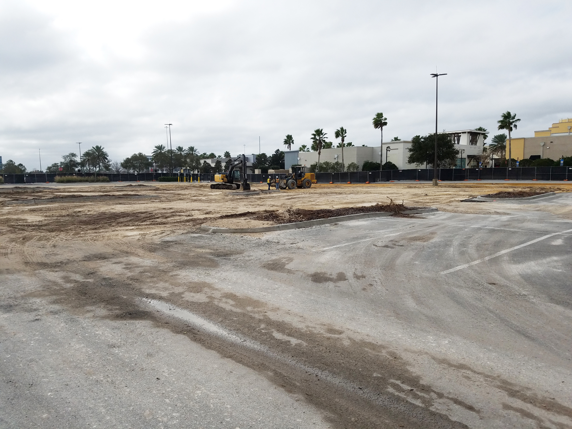 Simon Property Group is staging construction at the site of the proposed fourth phase of St. Johns Town Center.