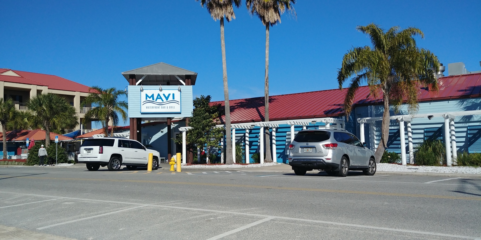 Beach Marine’s amenities comprise boat sales and service, a bait shop, 350 wet slips, 350 dry slips and Mavi Waterfront Bar & Grill.