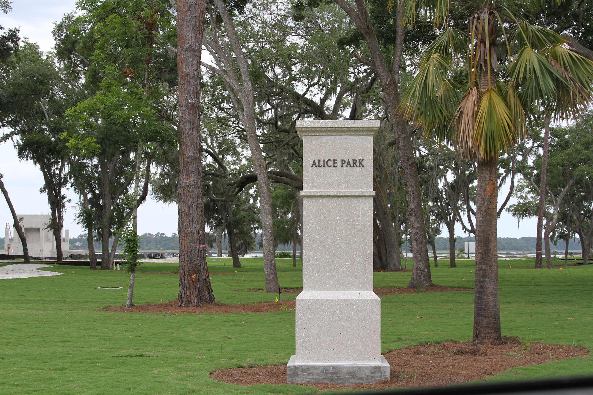 Alice Park, in the middle of Crane Island, is a waterfront park named in honor of decadeslong reclusive resident Sarah Alice Broadbent, known as “Miss Alice.” (Photo by Maggie FitzRoy)