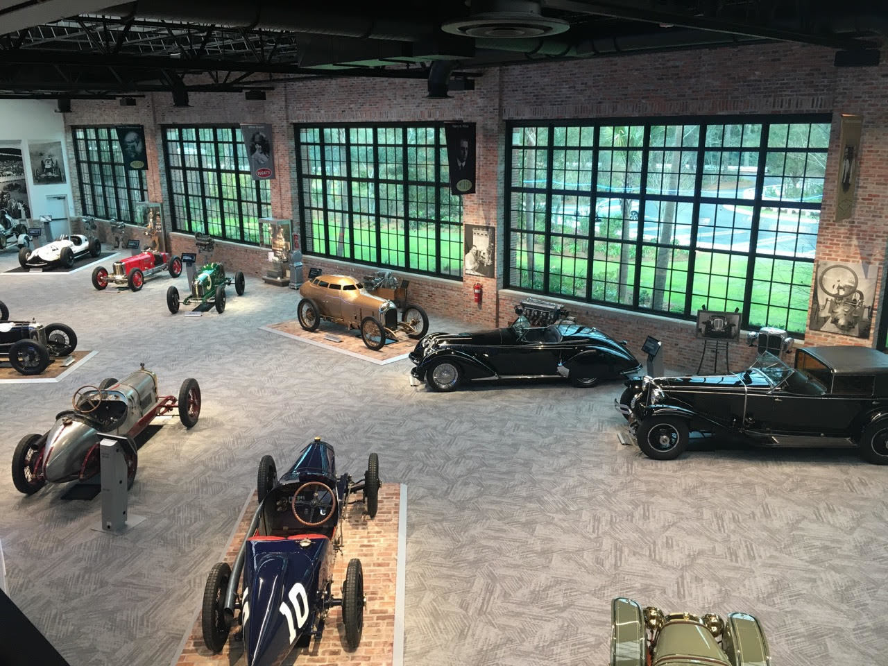 At any time, the 35,000-square-foot, two-story Brumos Collection museum will show 38 of the 65 cars owned by Dan Davis, the former chairman of Winn-Dixie.