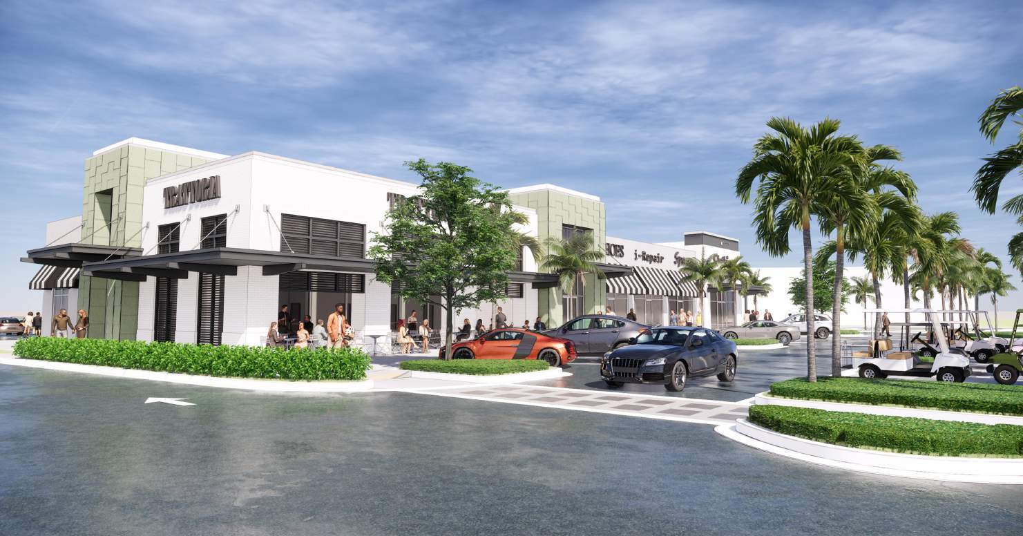 A placeholder name shows where Skinner Bros. Realty and The PARC Group want to lease restaurant space at a new Nocatee Town Center building.